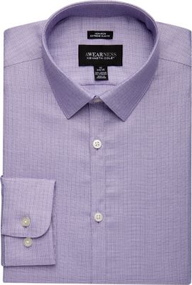 Awearness Kenneth Cole Plum Extreme Slim Fit Dress Shirt - Men's Sale ...