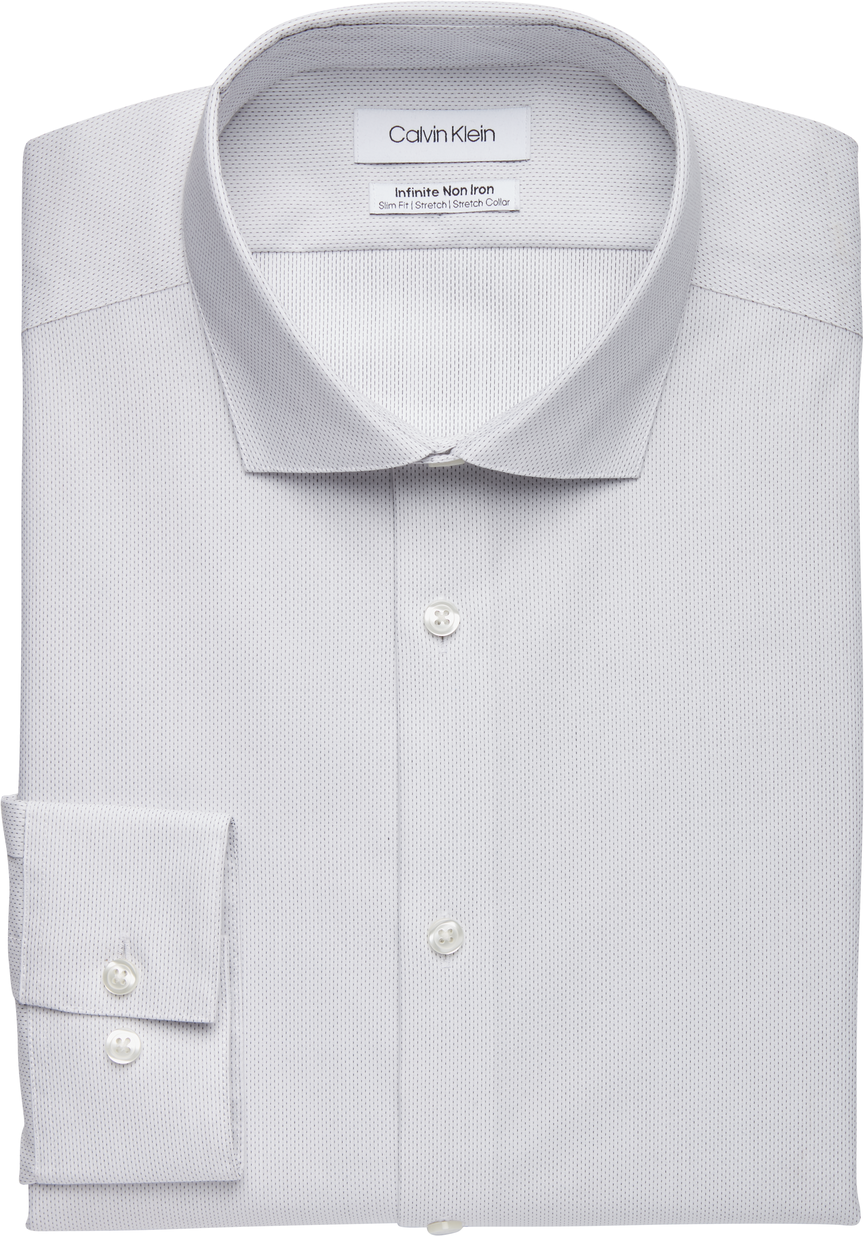 calvin klein infinite white dress shirt