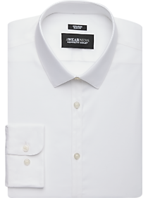 Awearness Kenneth Cole Slim Fit Performance Stretch Dress Shirt, White