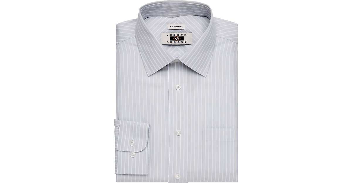 Joseph Abboud Tan Stripe Egyptian Cotton Dress Shirt - Men's Sale | Men ...