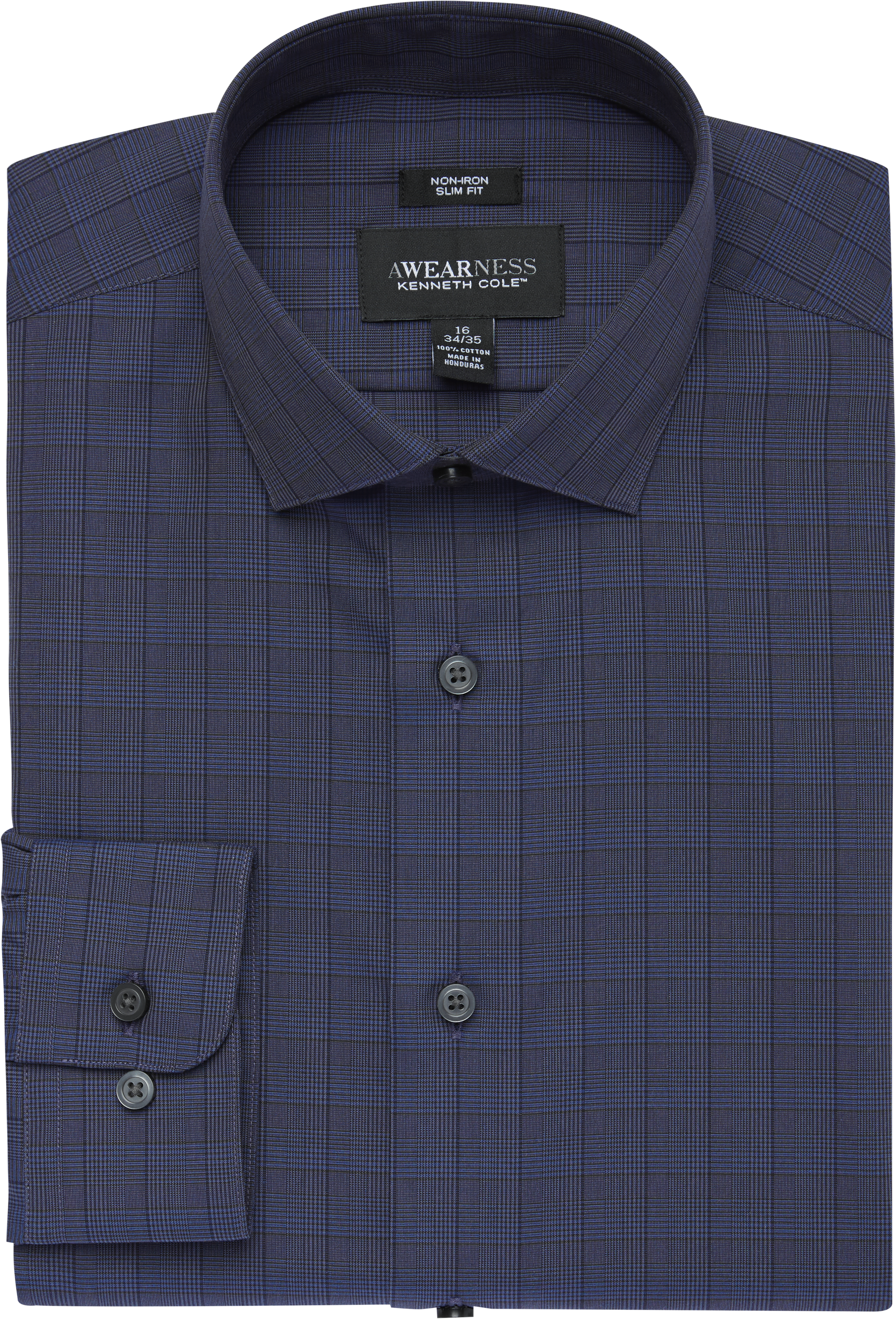 kenneth cole non iron slim fit