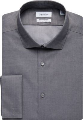 calvin klein french cuff dress shirt