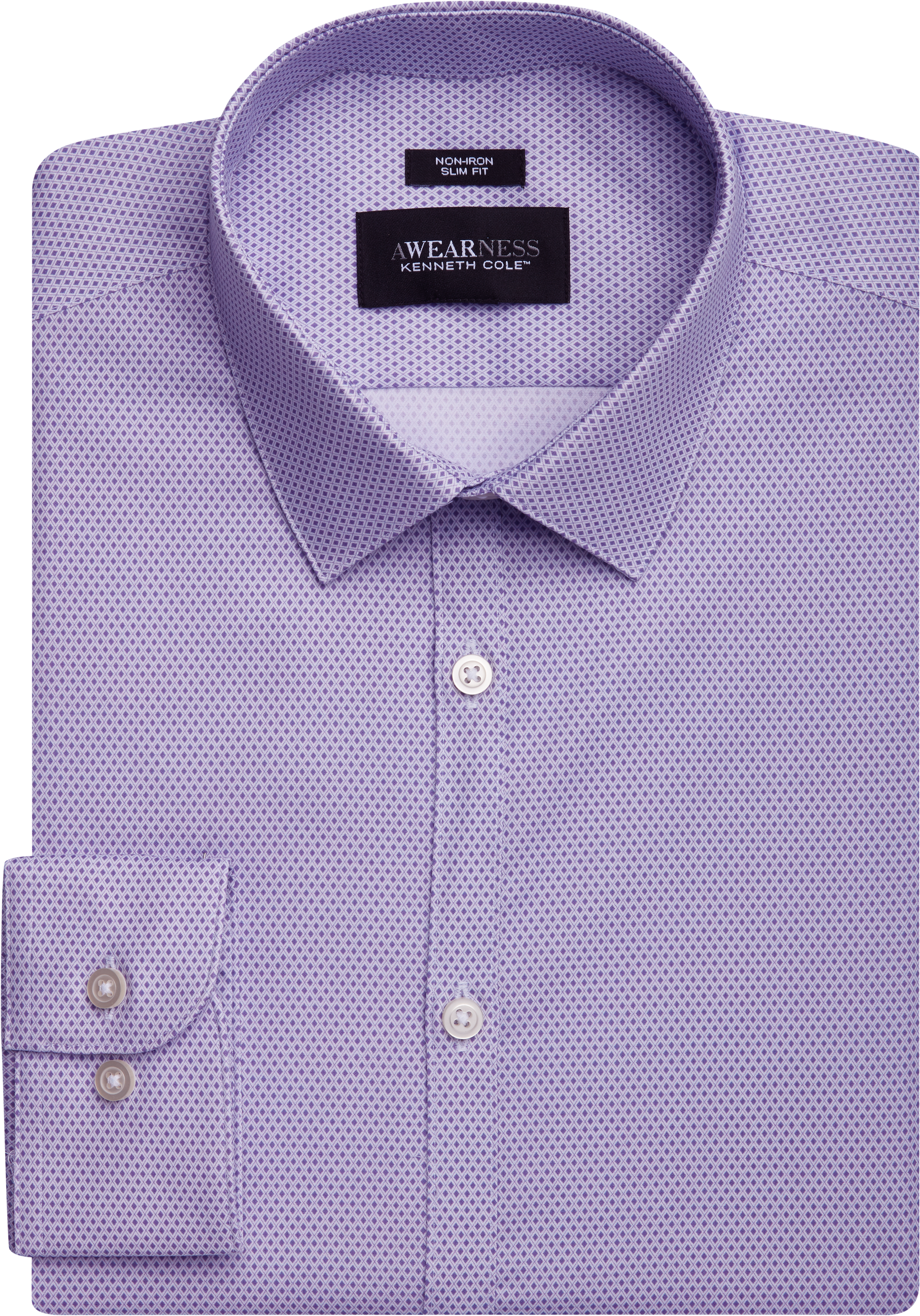 kenneth cole purple shirt