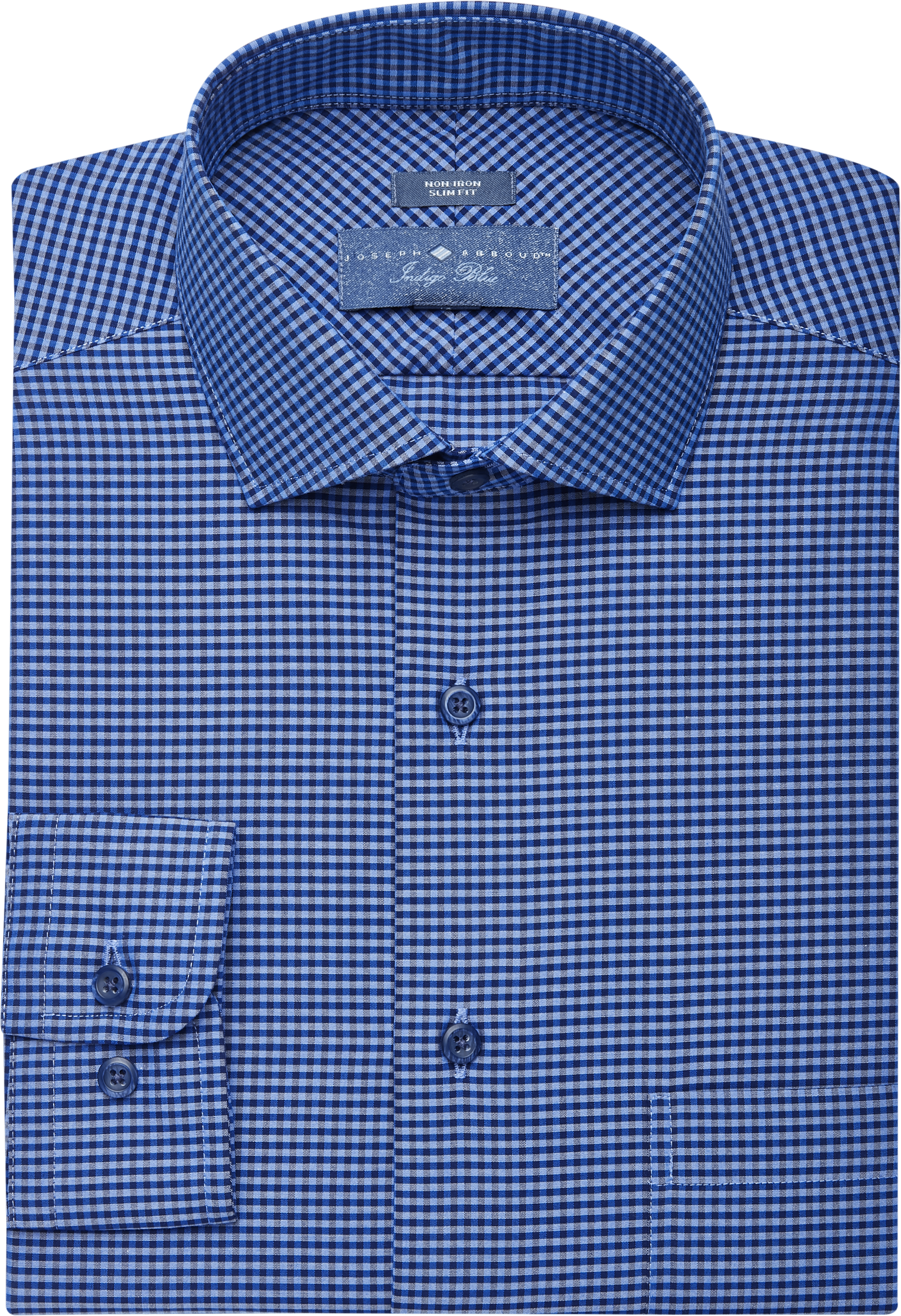 indigo dress shirt