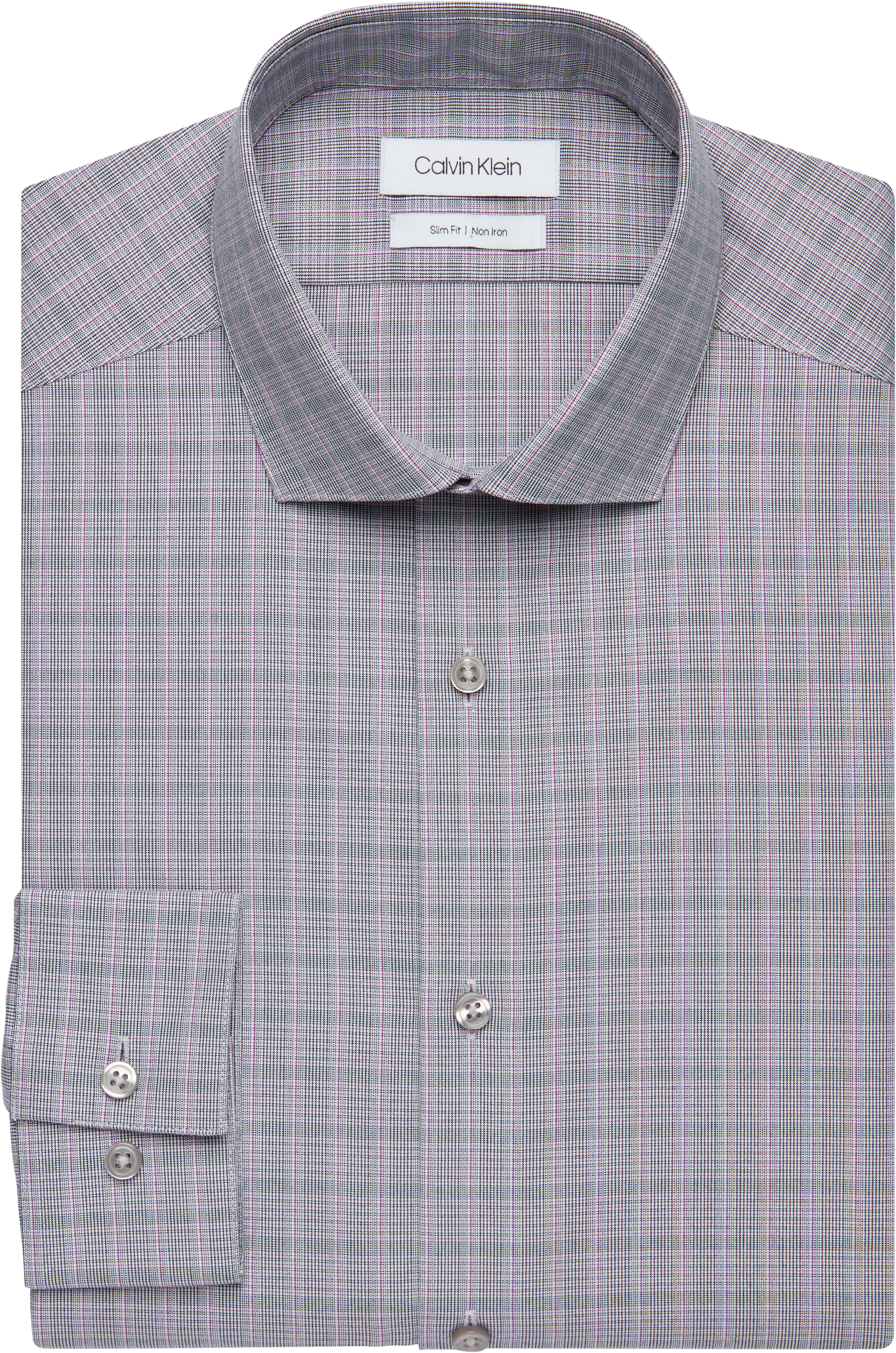 calvin klein burgundy dress shirt