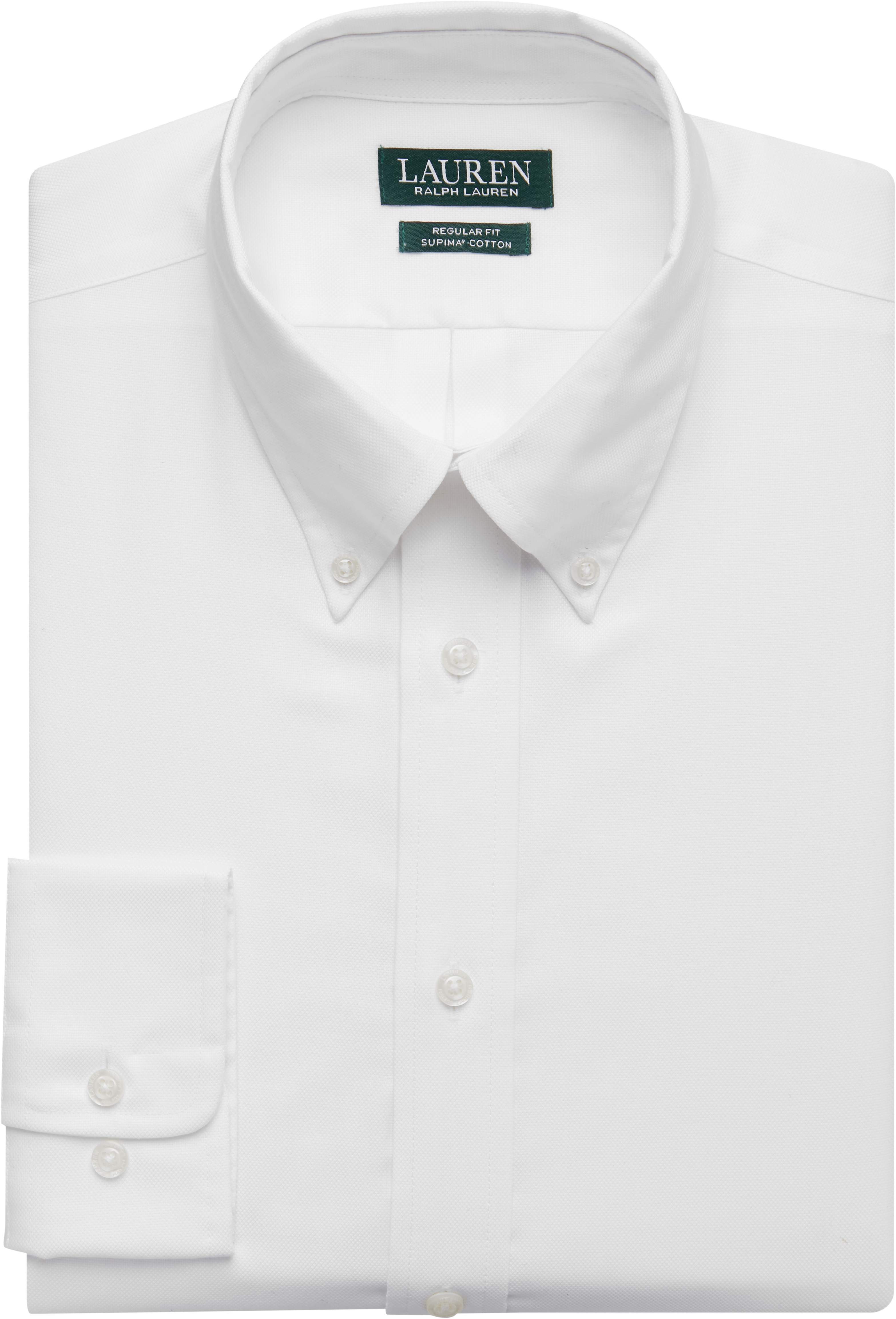 ralph lauren white fitted shirt