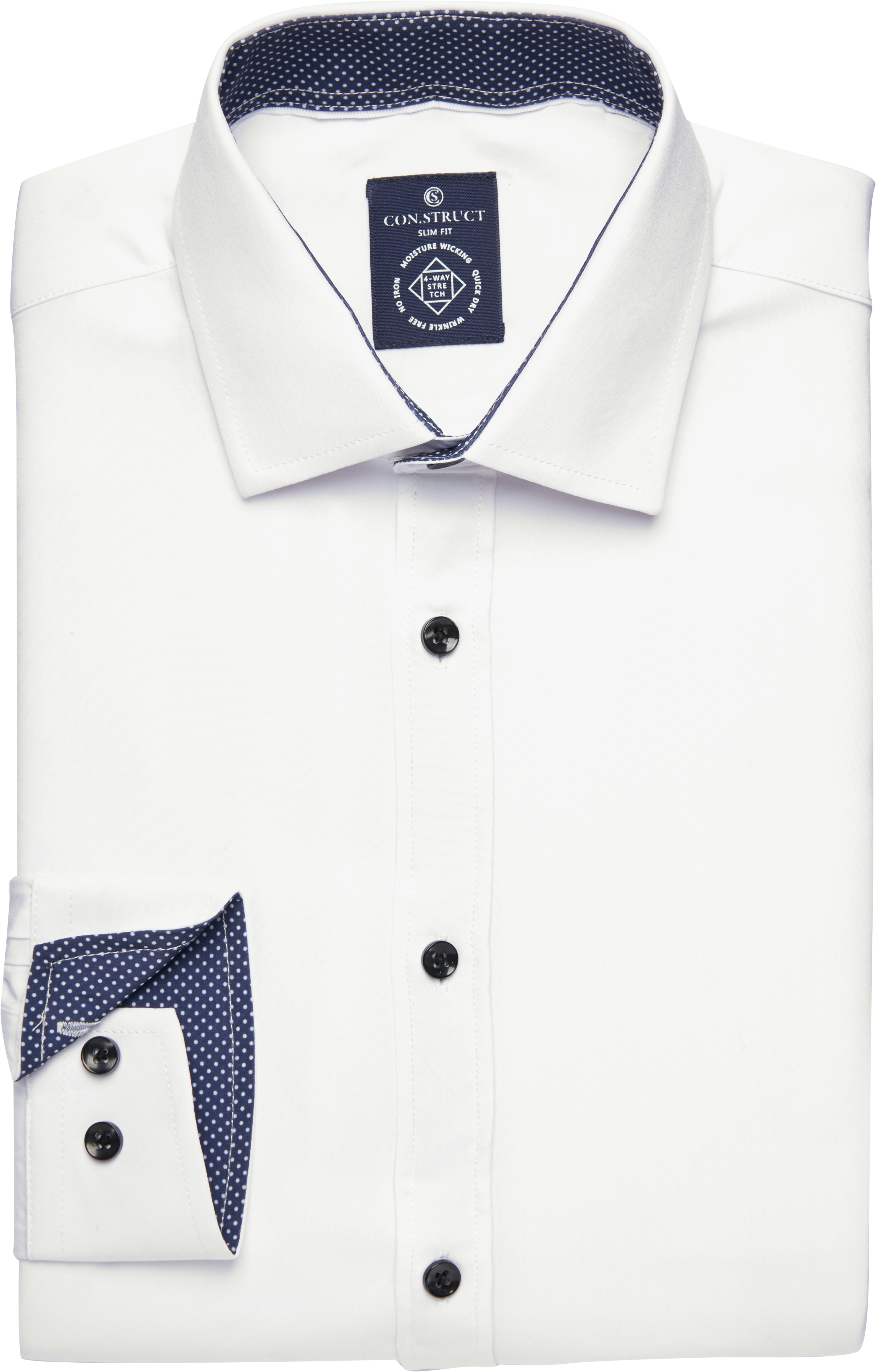 slim fit white shirt