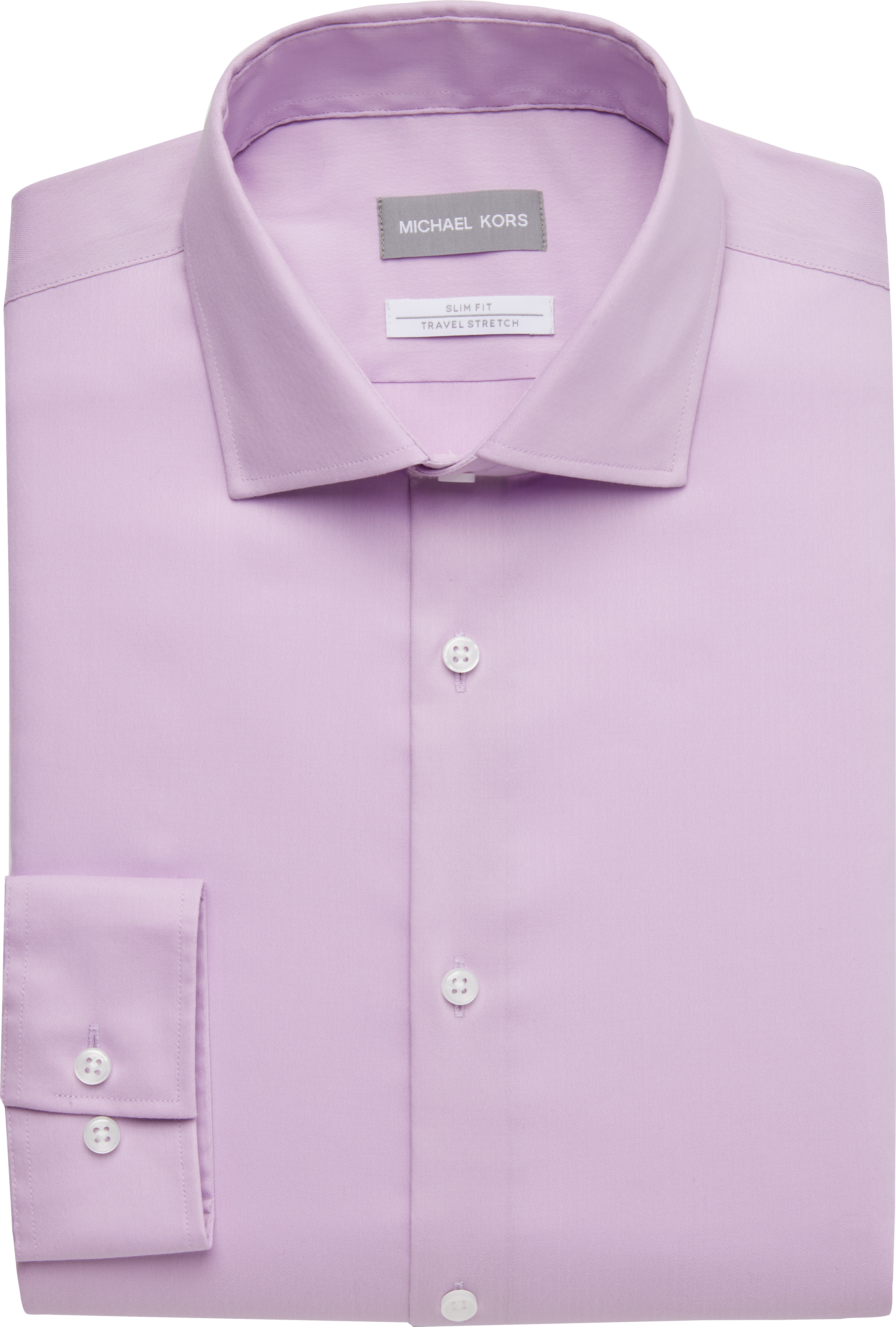 Michael Kors Lilac Slim Fit Dress Shirt - Men's Sale | Men's Wearhouse