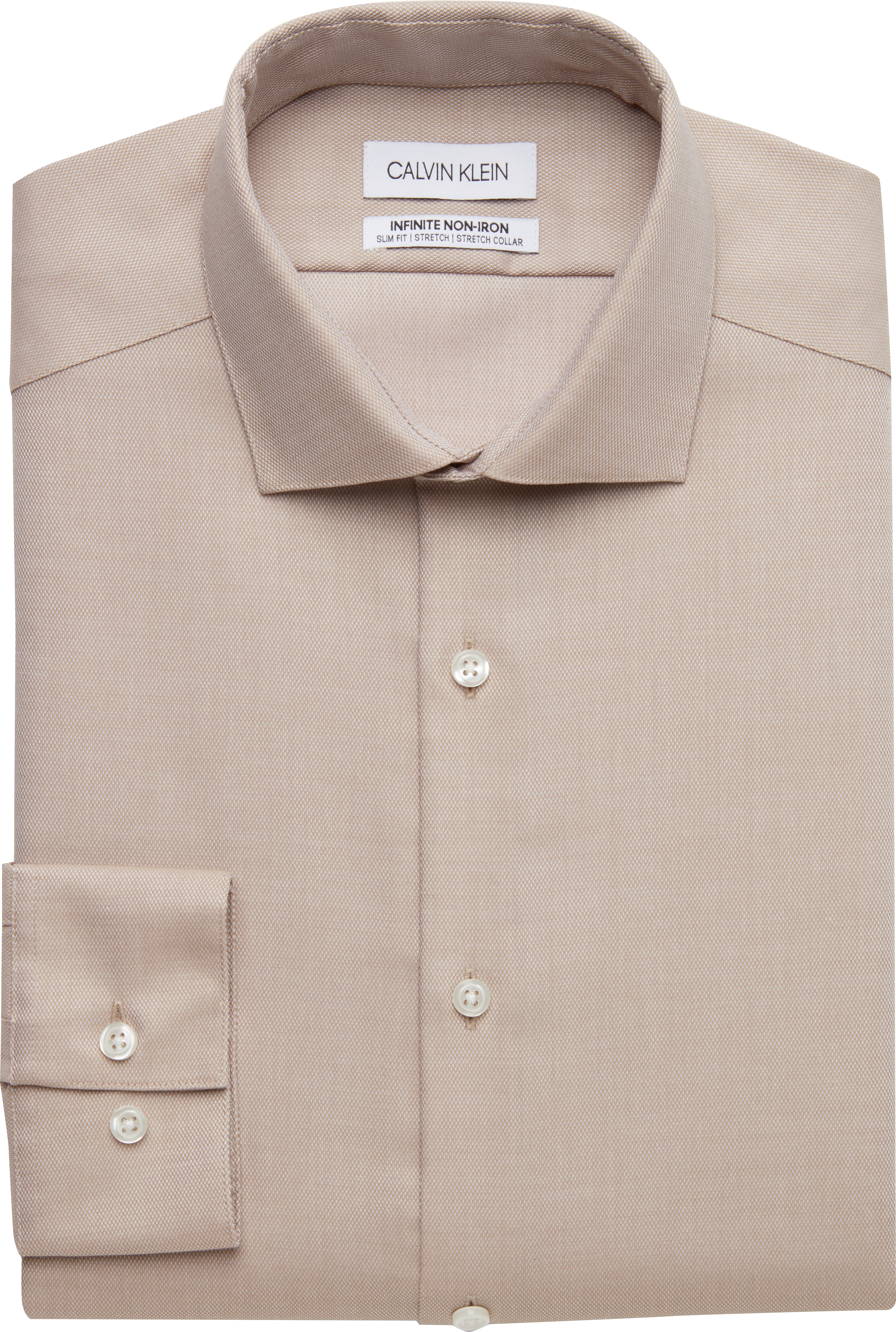 calvin klein non iron slim fit dress shirt