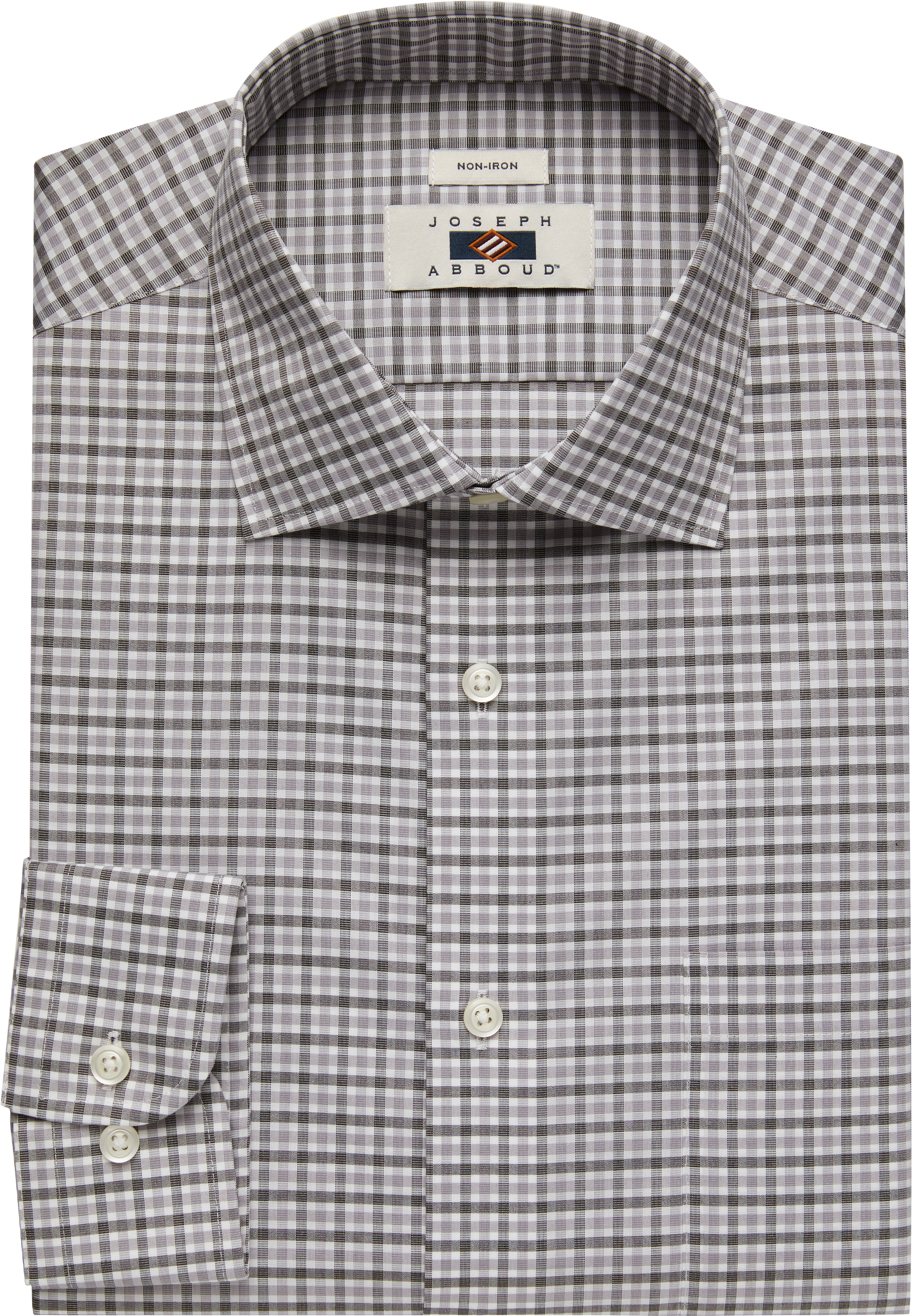 black and white gingham mens dress shirt