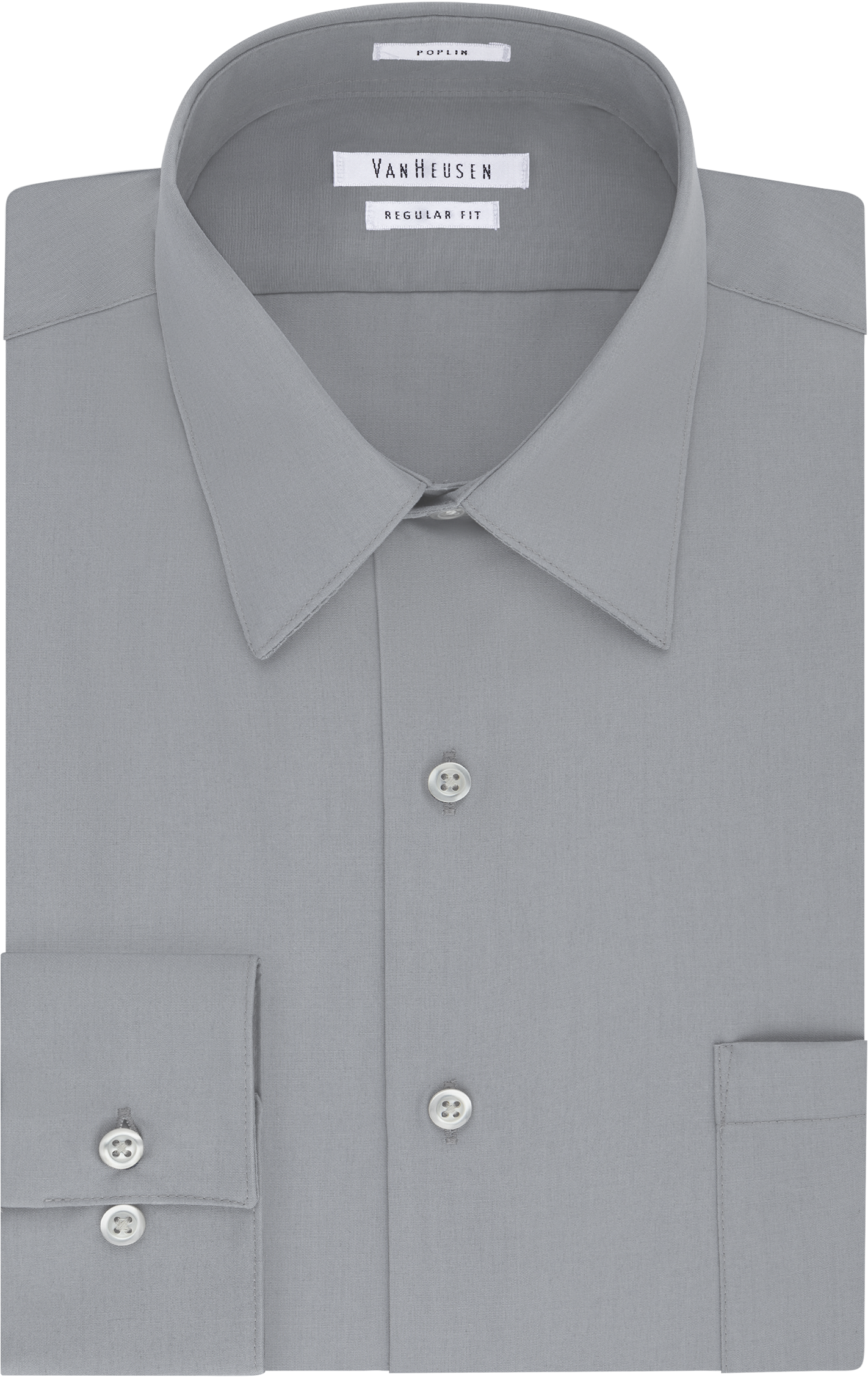 Van Heusen Wrinkle Free Greystone Regular Fit Dress Shirt - Men's Sale ...