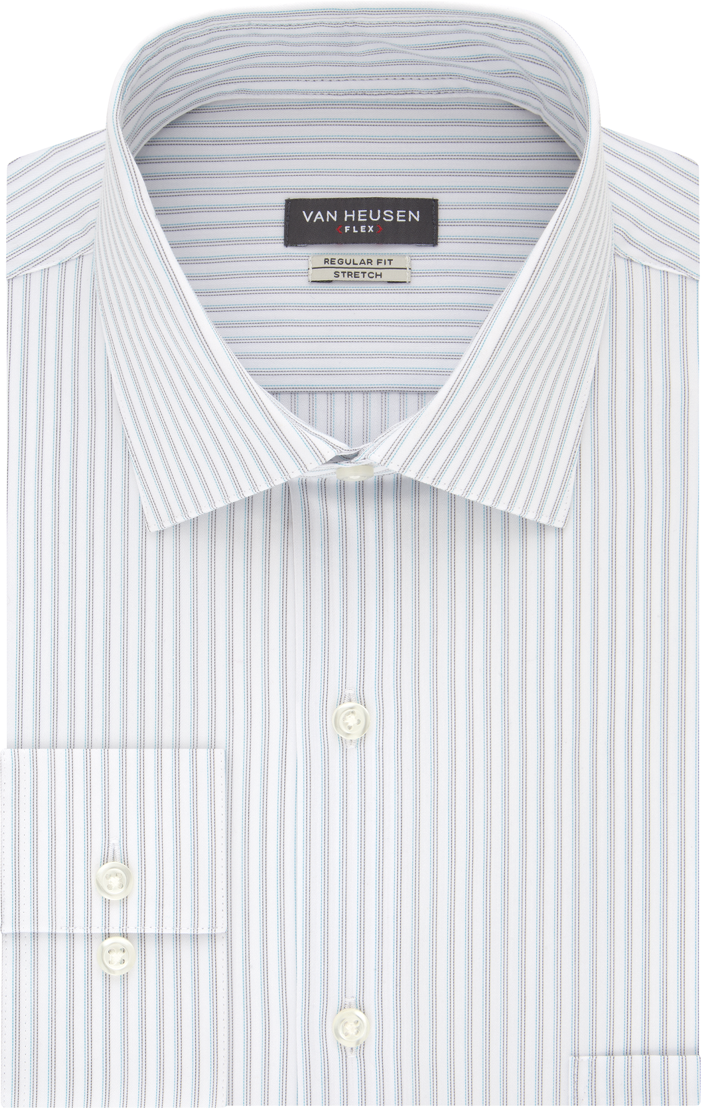 van heusen mens white dress shirt