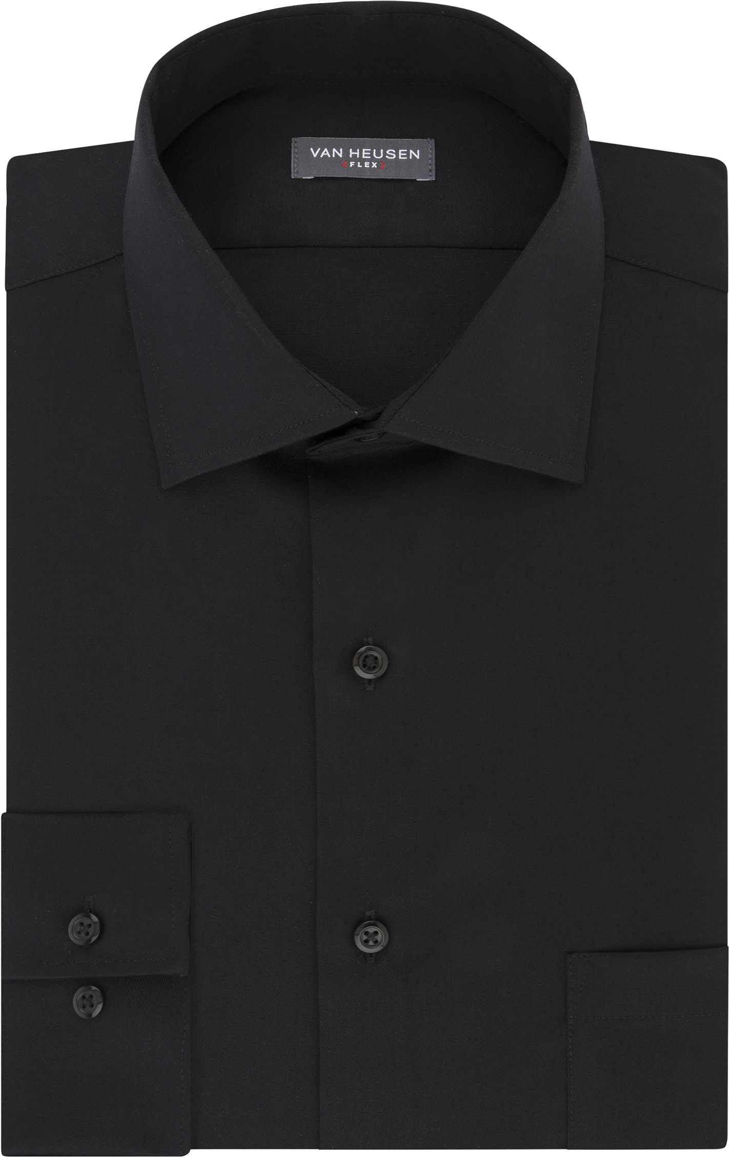 Van Heusen Flex Collar Solid Regular Fit Dress Shirt - Men's Sale | Men ...