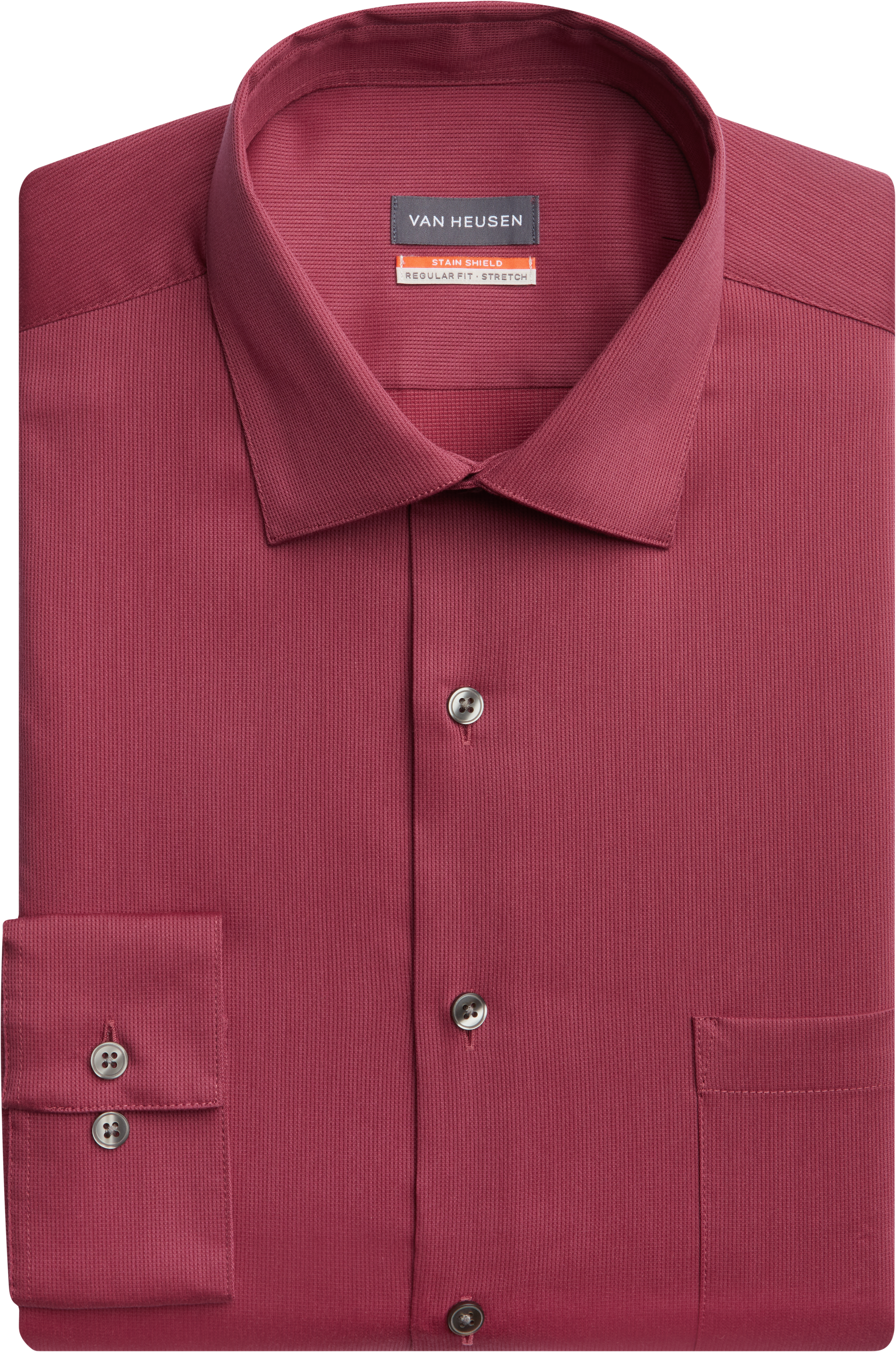 maroon business shirt