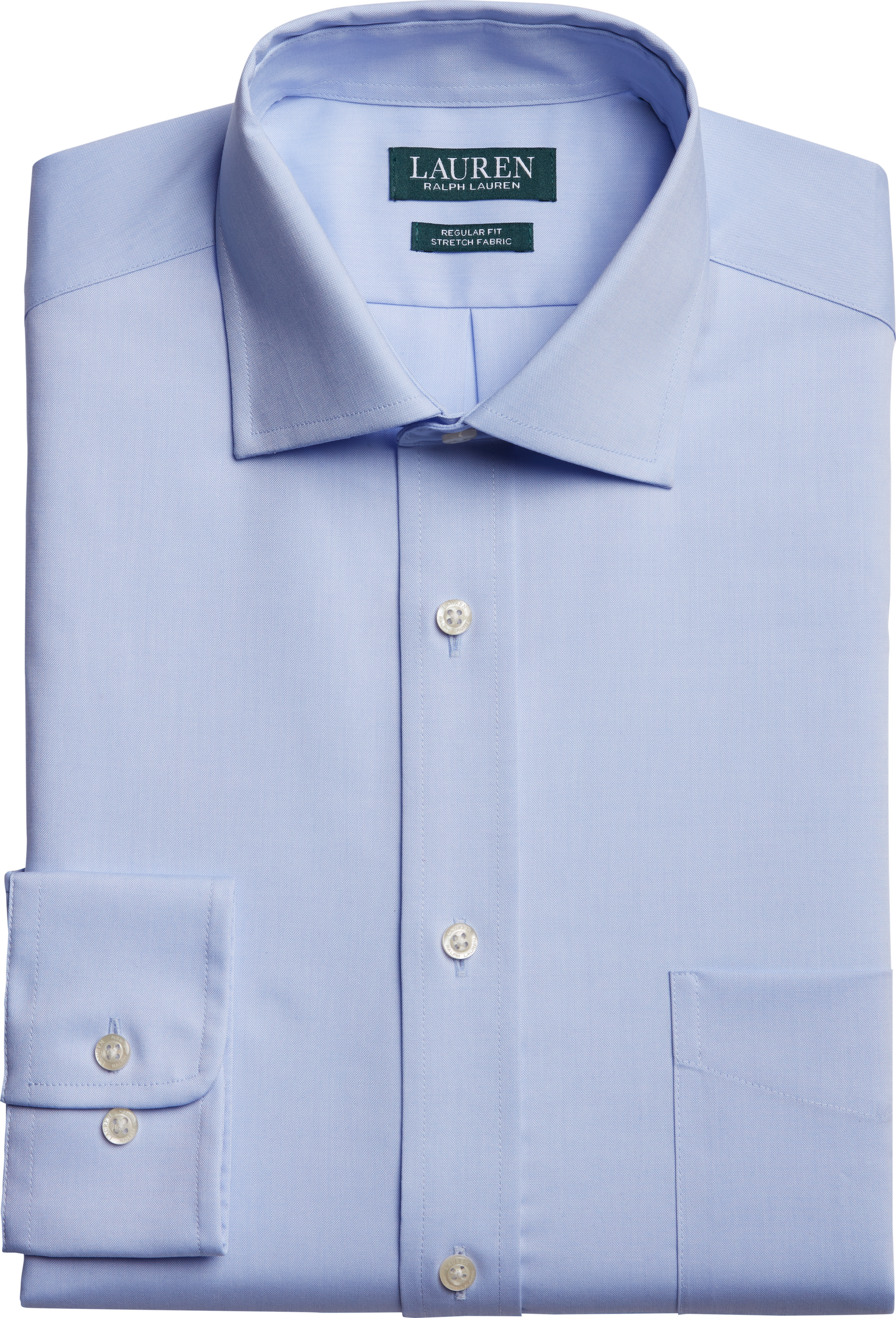 Lauren By Ralph Lauren Regular Fit UltraFlex Non-Iron Dress Shirt ...