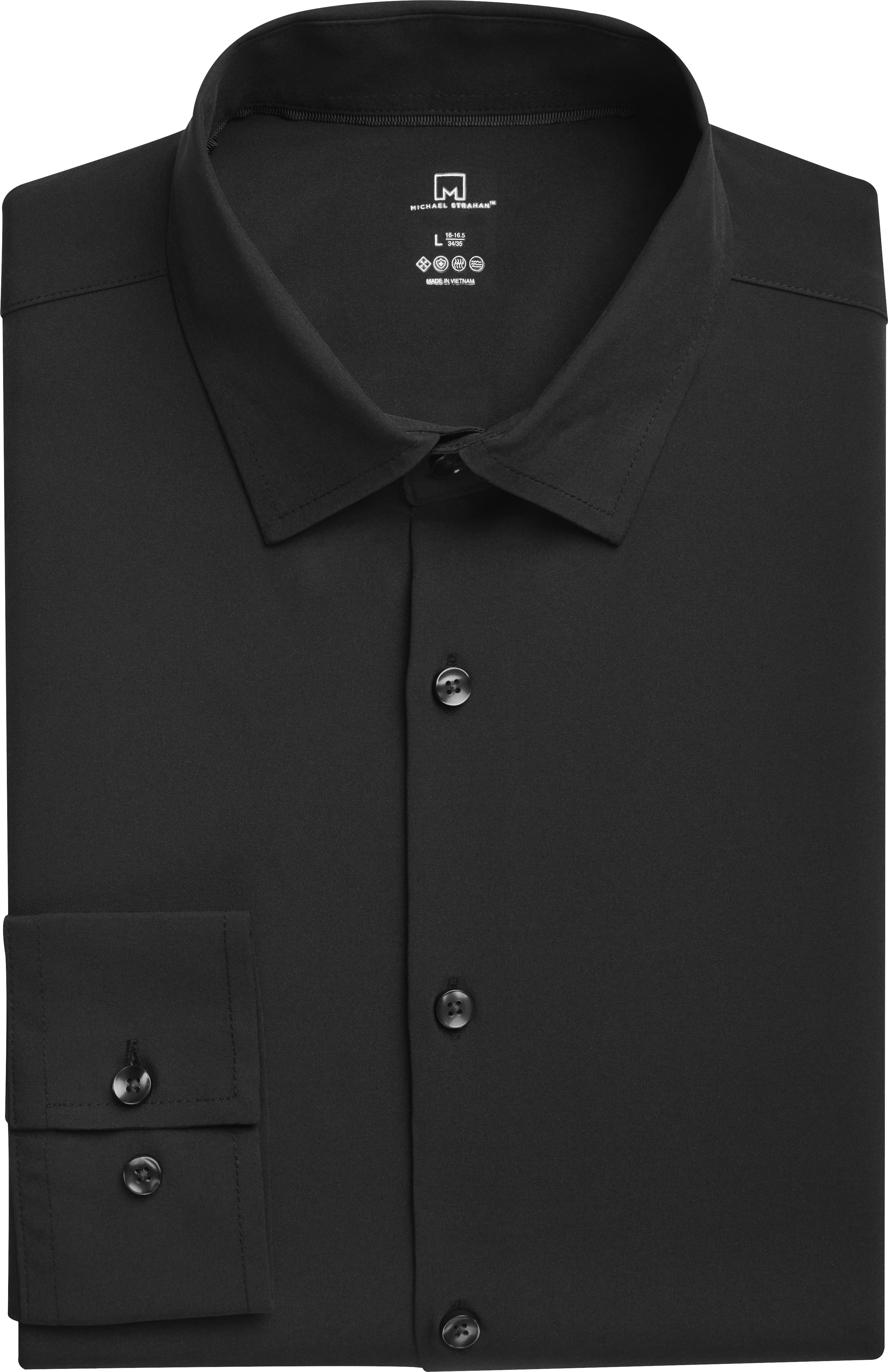 black dress shirt mens