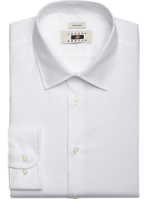 Joseph Abboud Modern Fit Spread Collar Dress Shirt, White