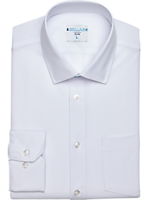&Collar Atlantic Slim Fit Stain-Resistant Dress Shirt, White