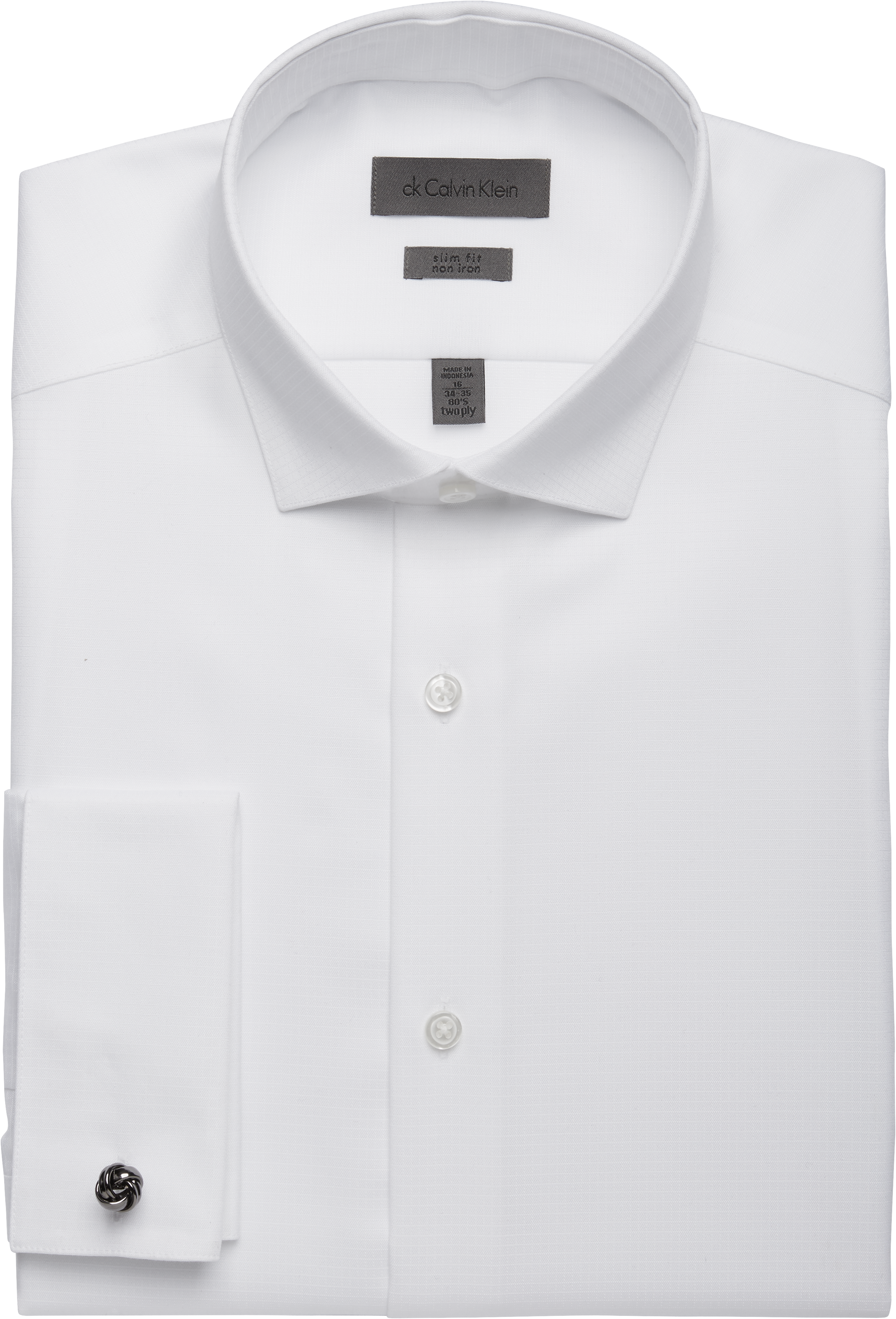 calvin klein french cuff dress shirt