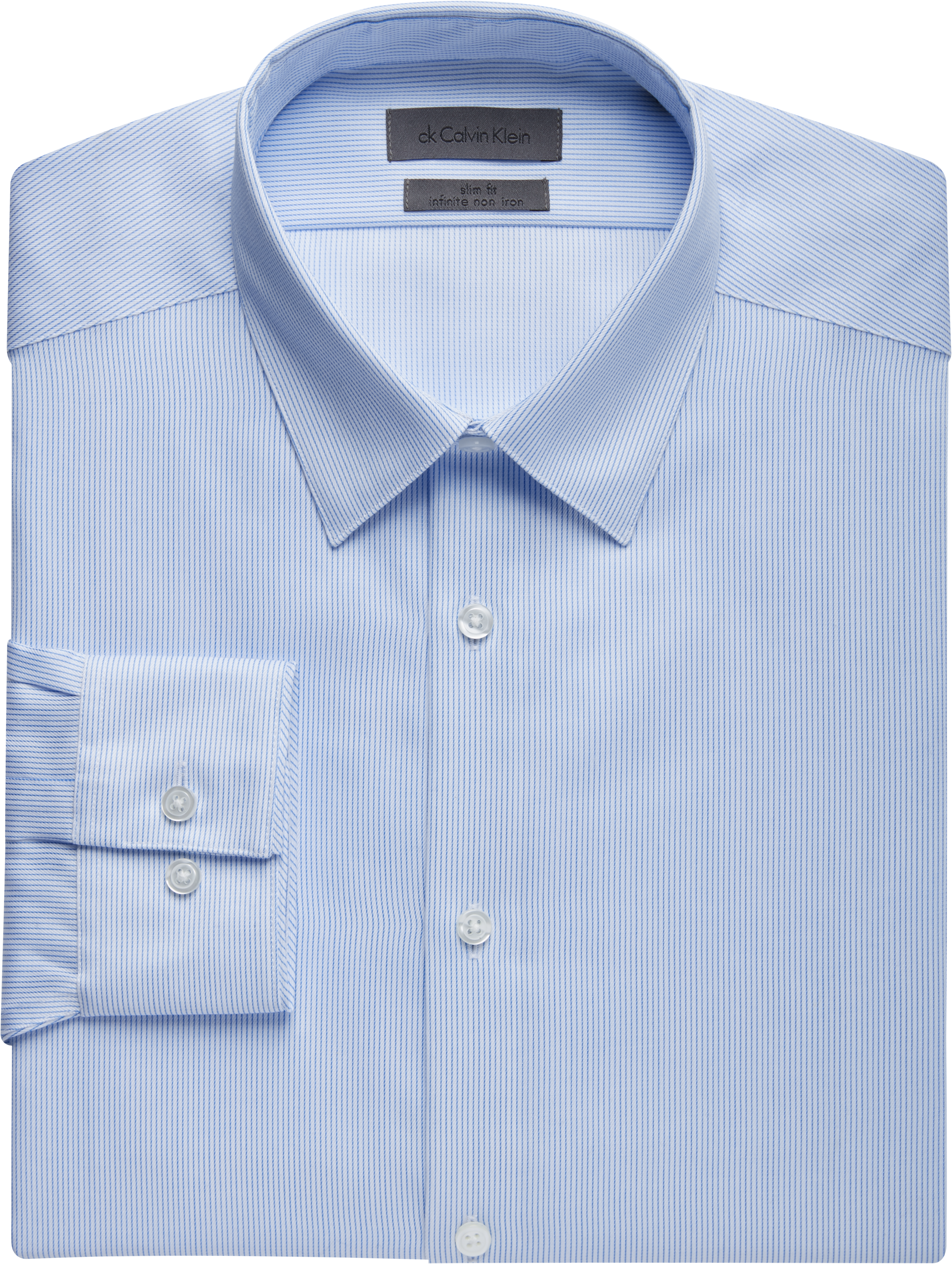 calvin klein blue dress shirt