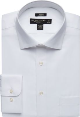 tall white dress shirt