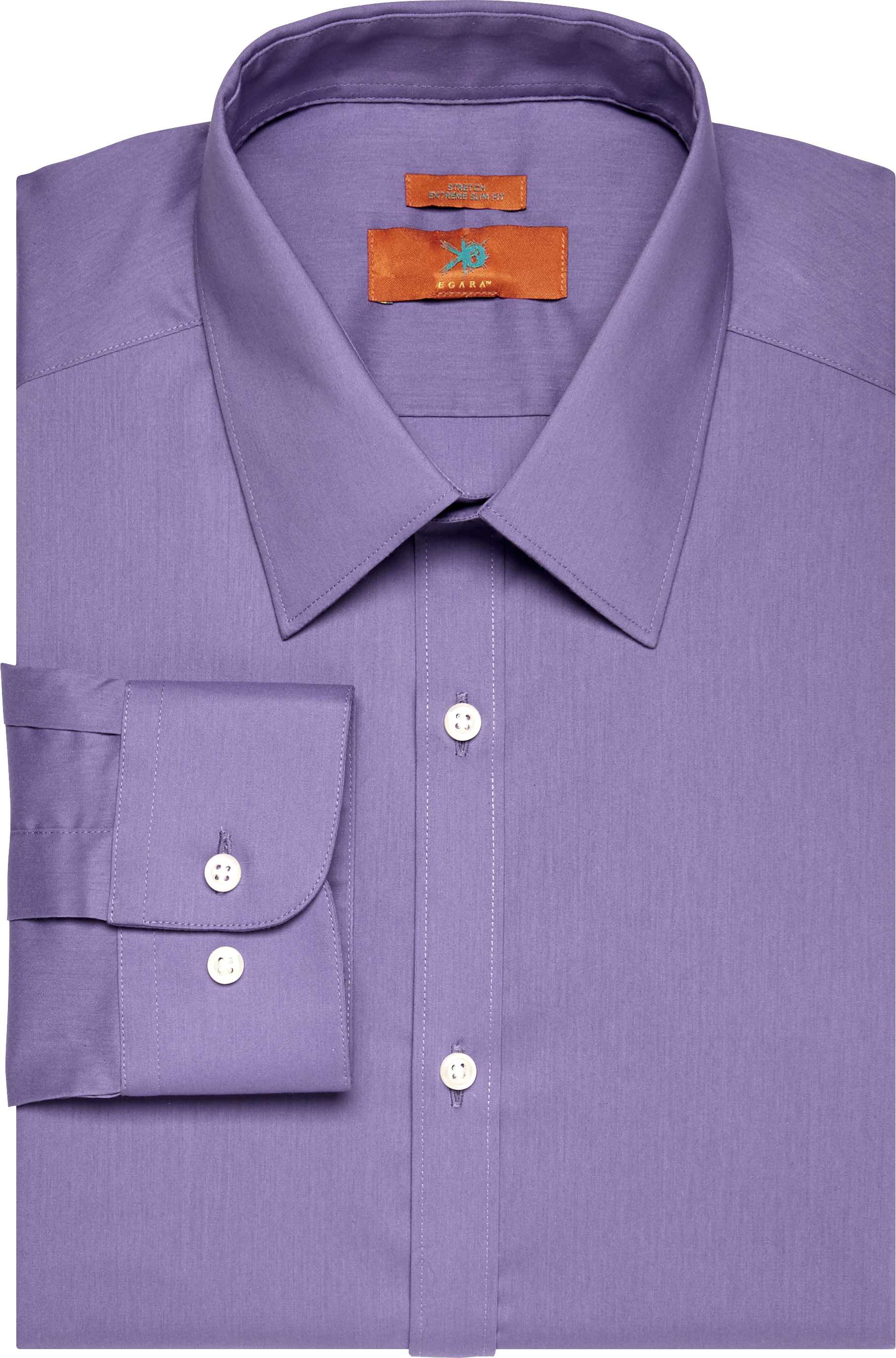 purple slim fit dress shirt