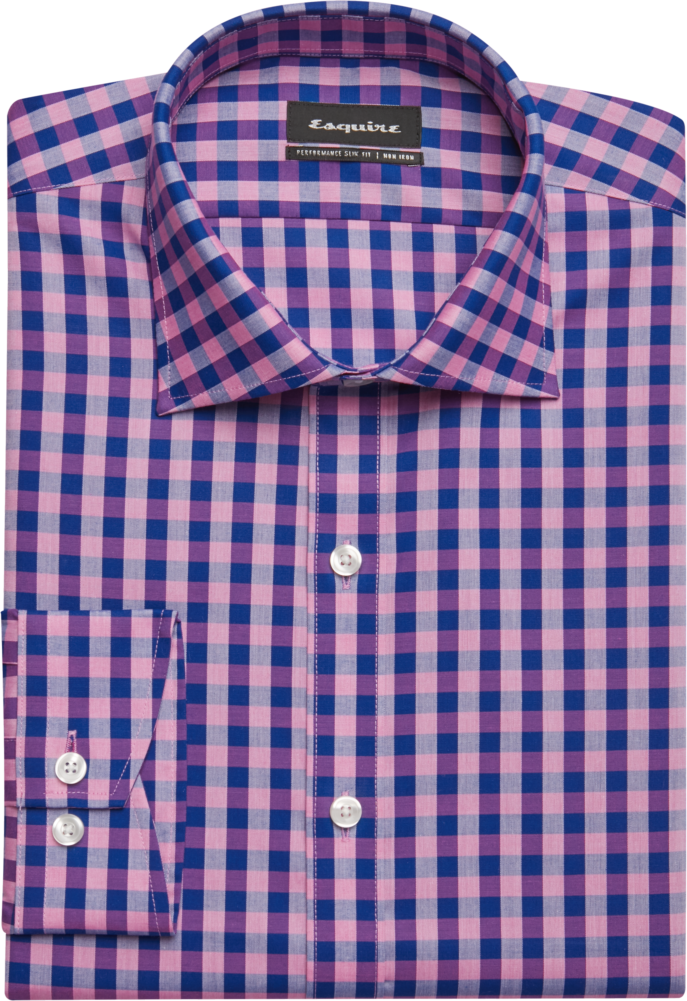 gingham check shirt