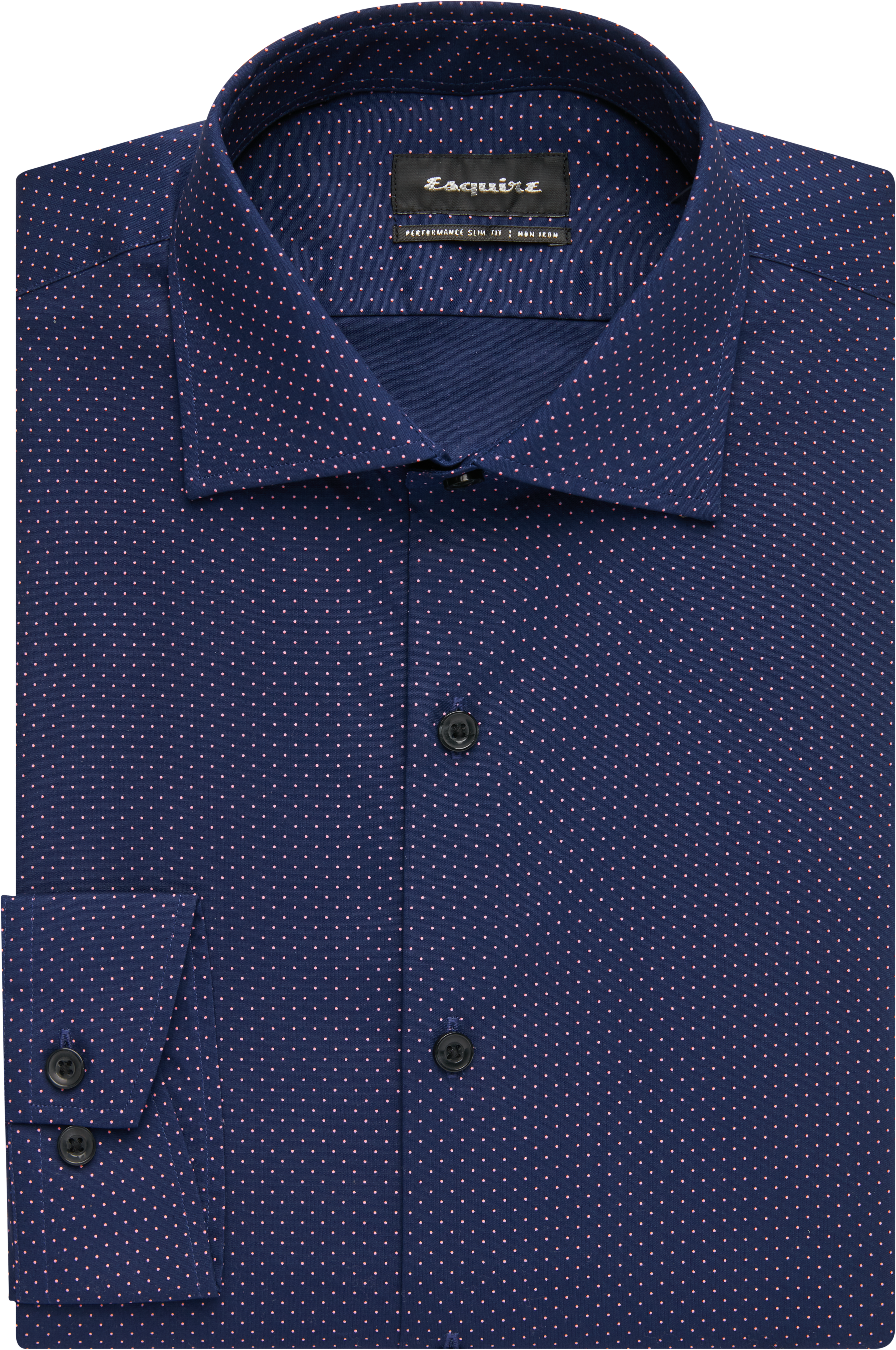 navy blue dress shirt mens