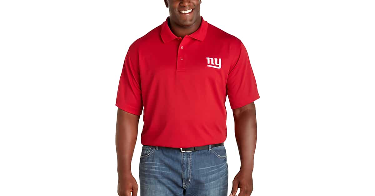 NFL New York Giants Polo Shirt - Men's Big & Tall