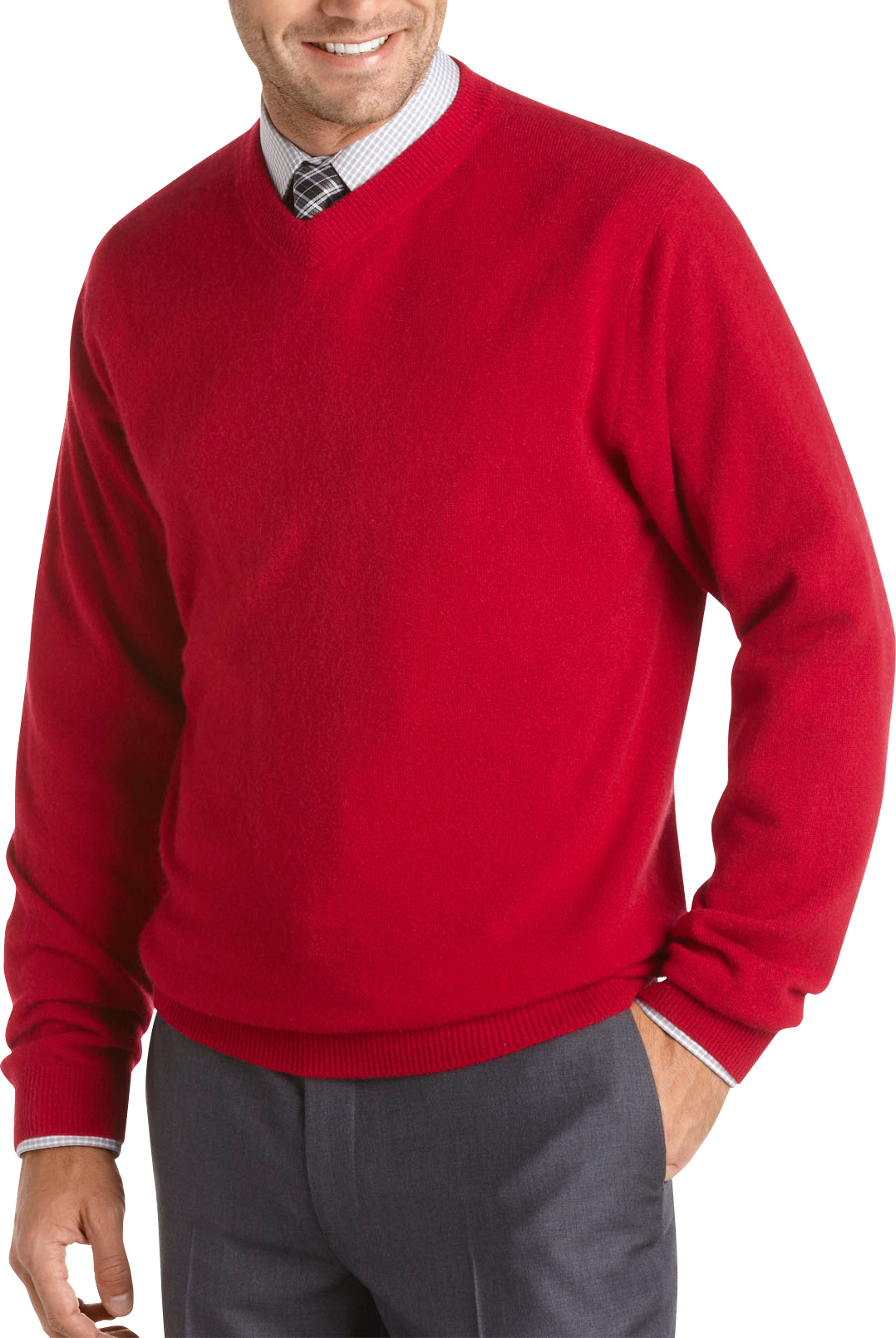 undershirt with v neck sweater