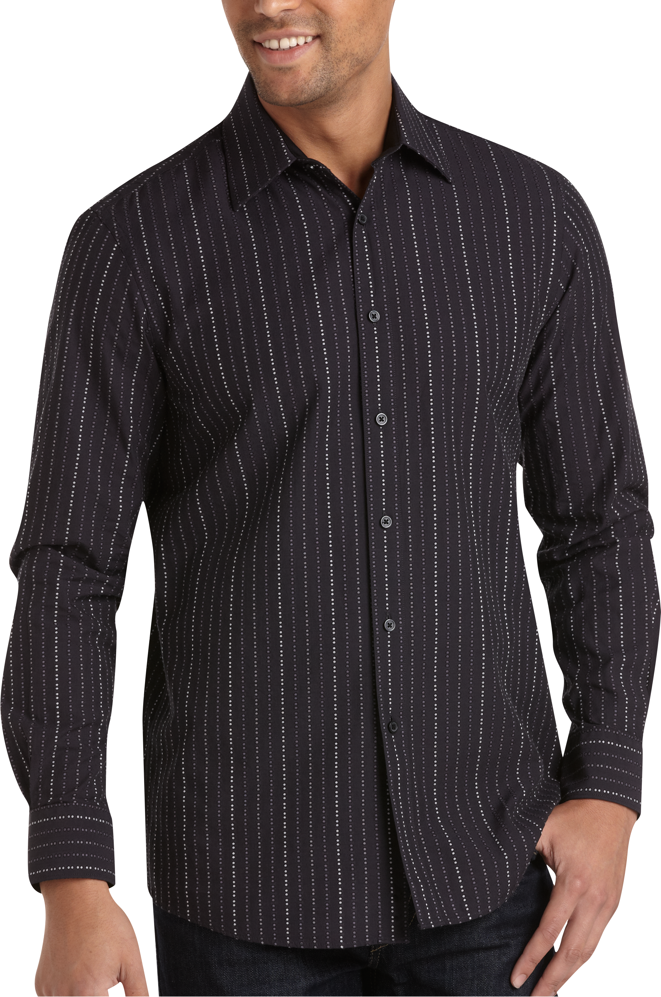 casual shirts black