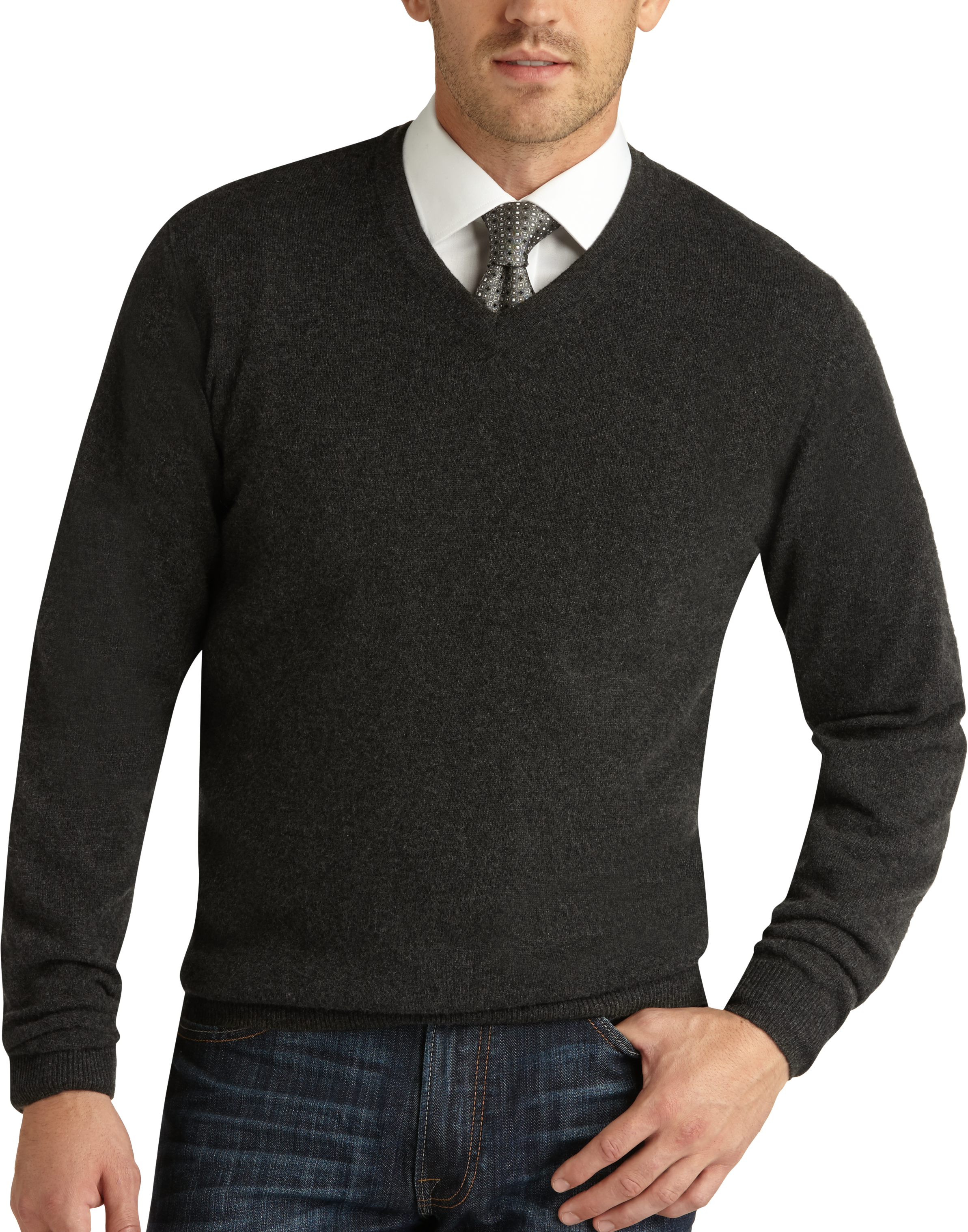 men's wearhouse cashmere sweater