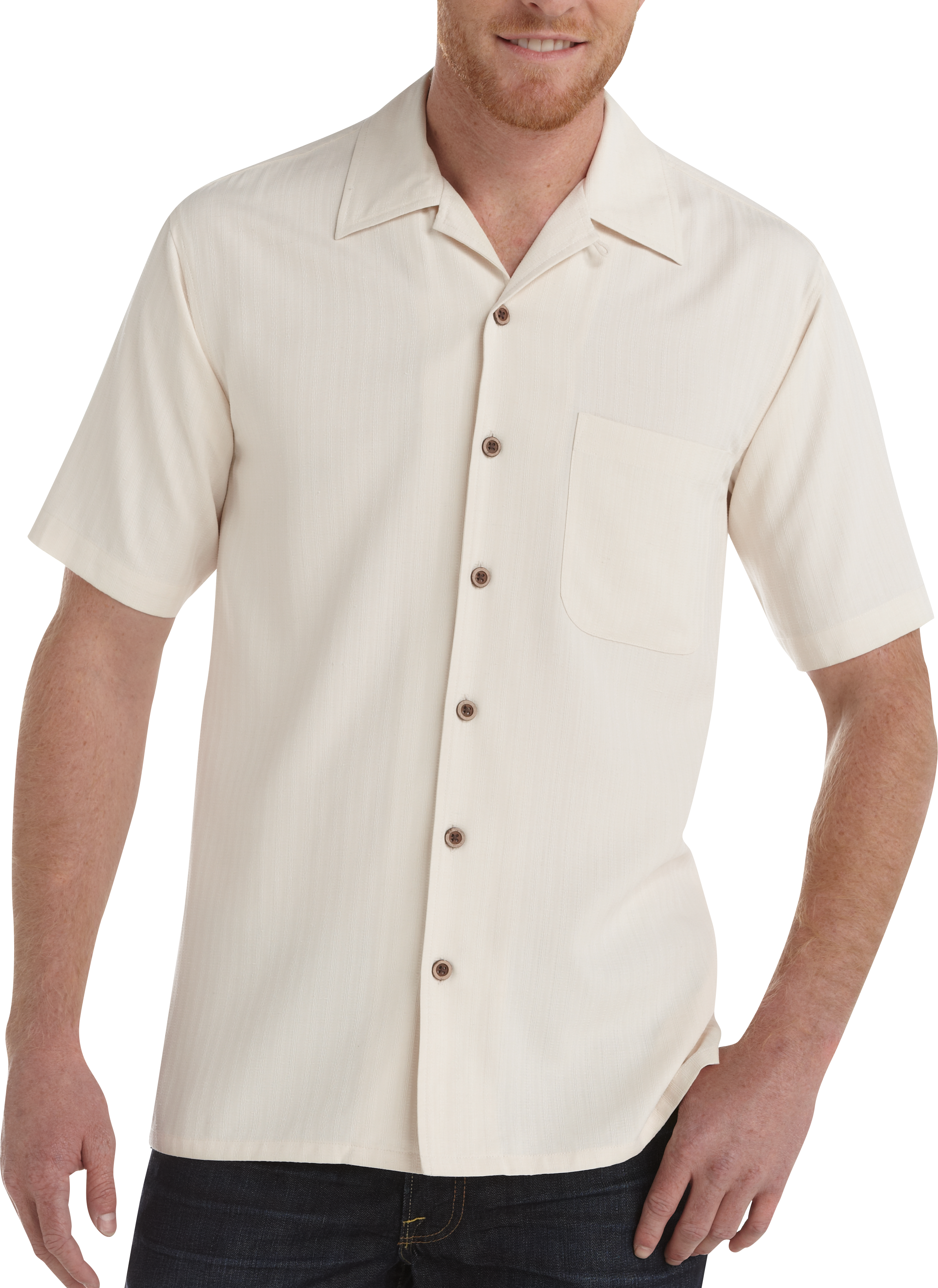men's wearhouse ivory shirt