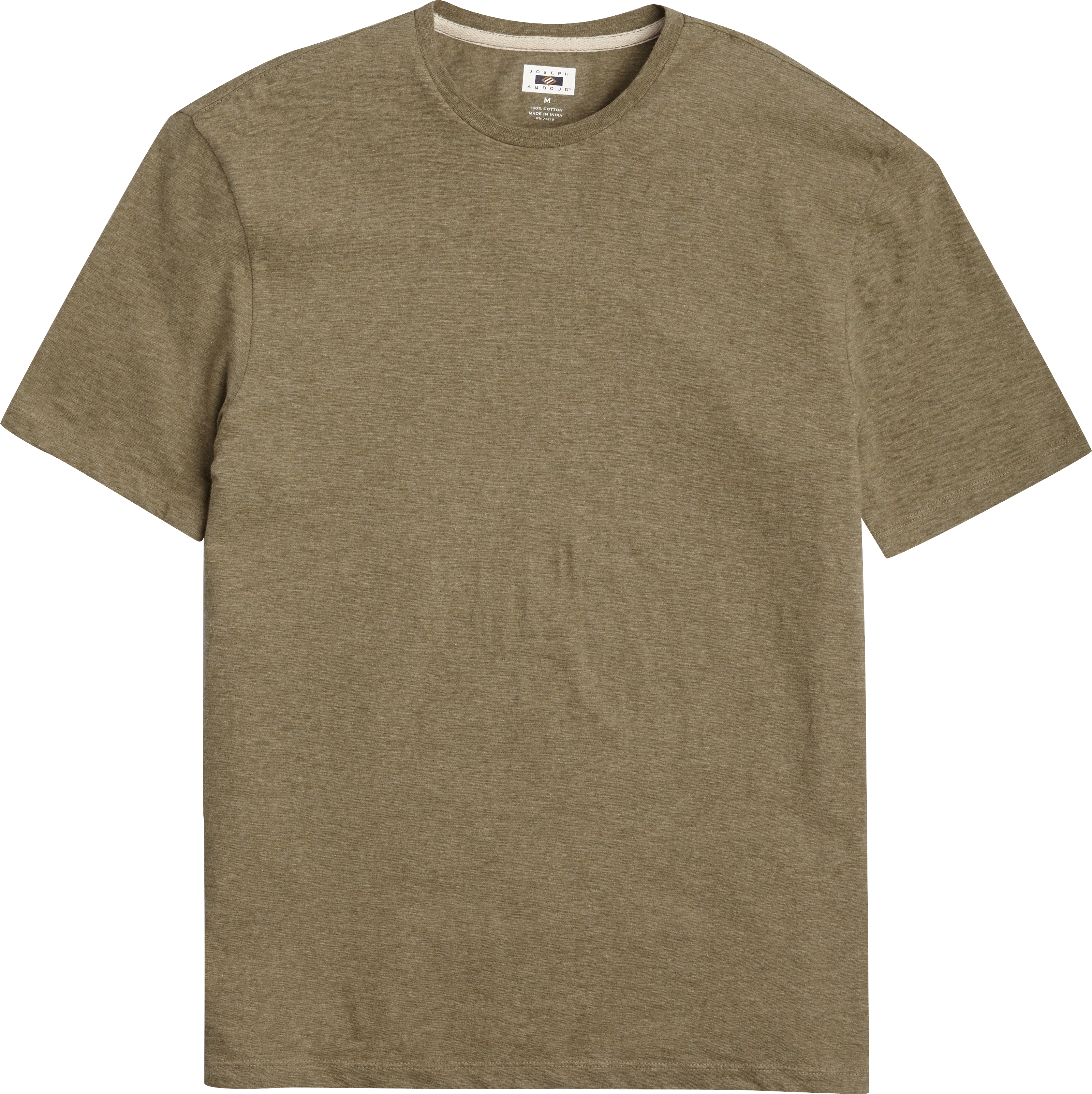 Joseph Abboud Olive Modern Fit Crewneck Tee Shirt - Men's Sale | Men's ...