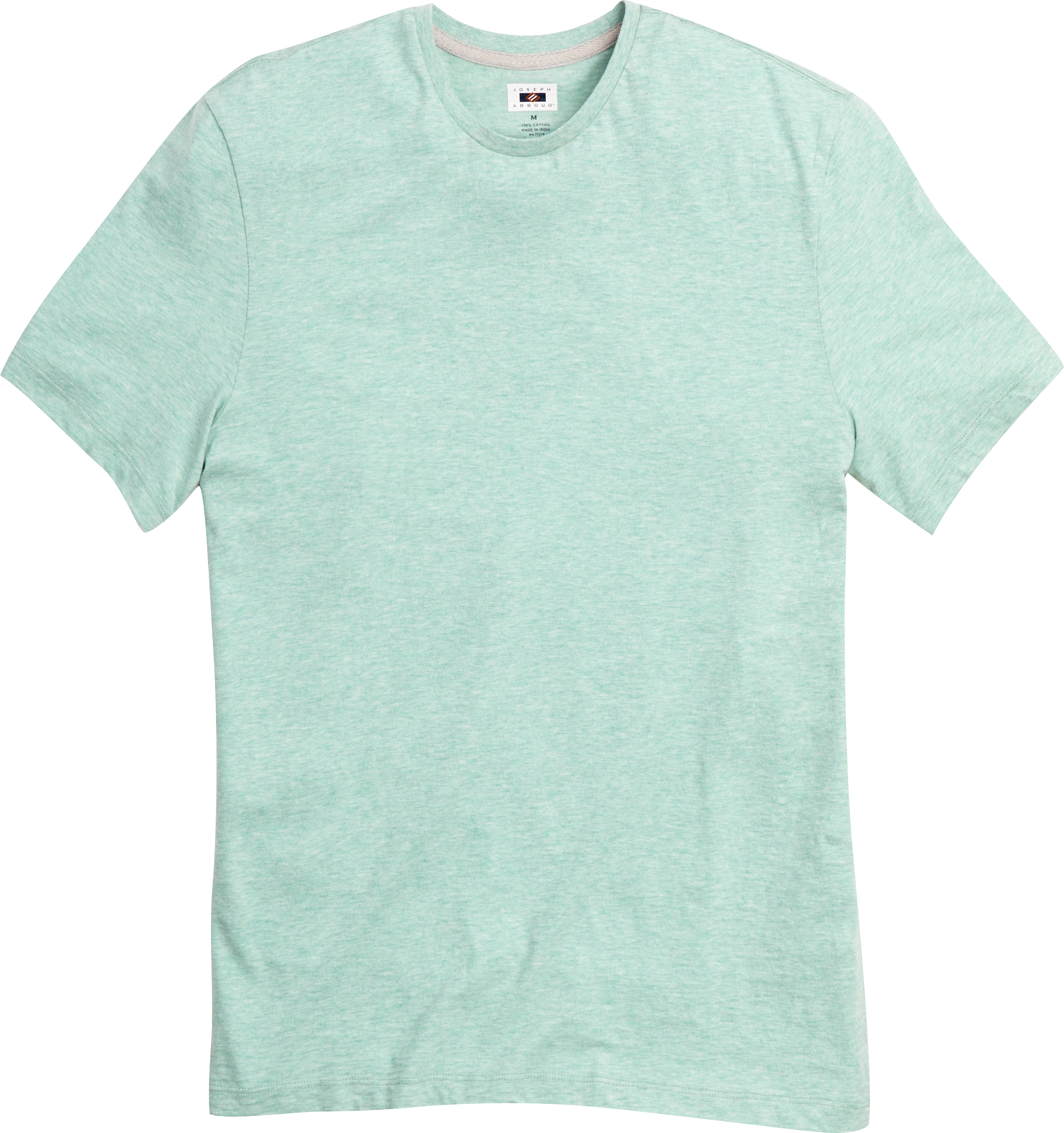 Joseph Abboud Seafoam Green Fit Crewneck Tee Shirt - Men's Sale | Men's ...