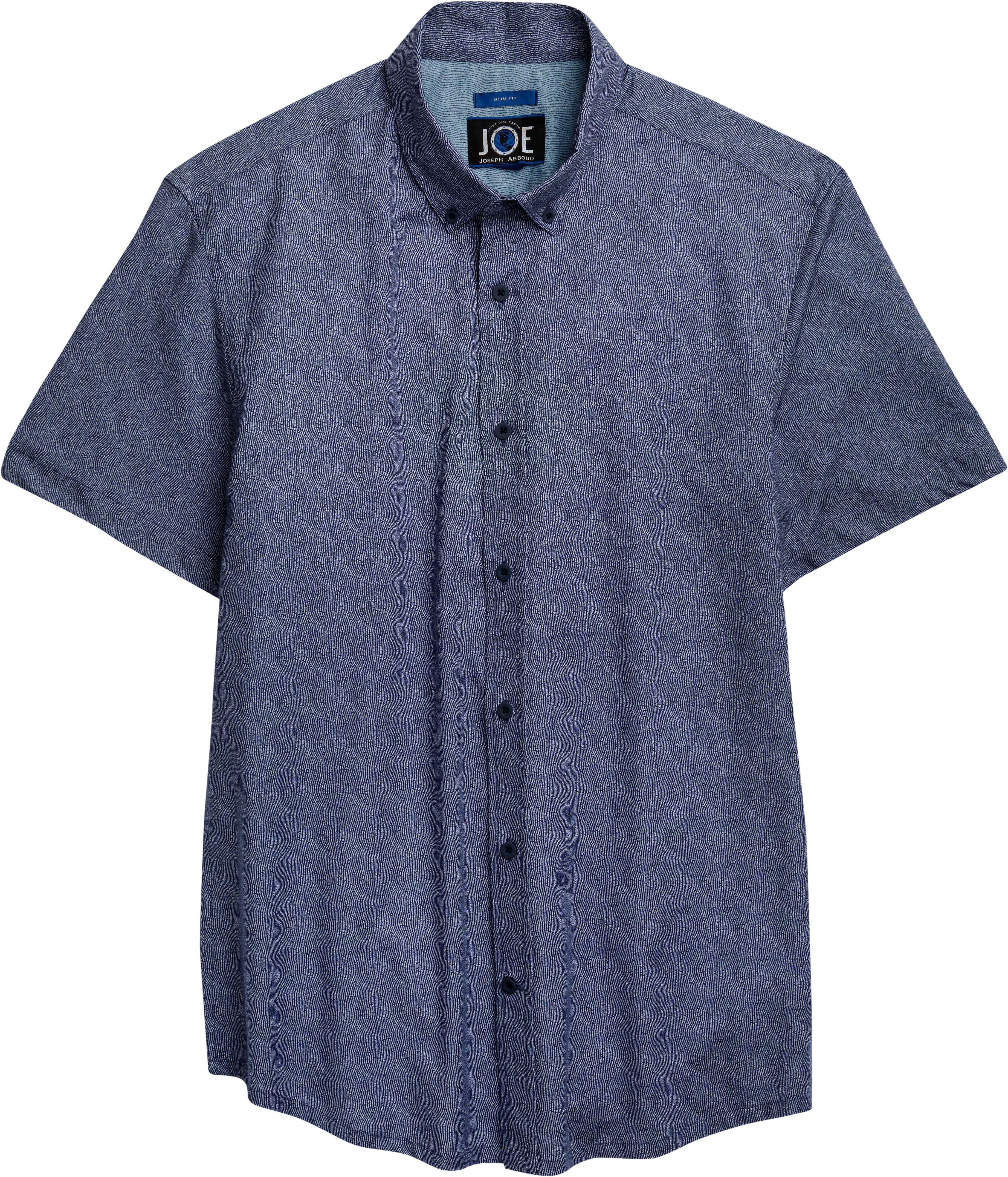 JOE Joseph Abboud Navy Short Sleeve Sport Shirt - Men's Sale | Men's ...