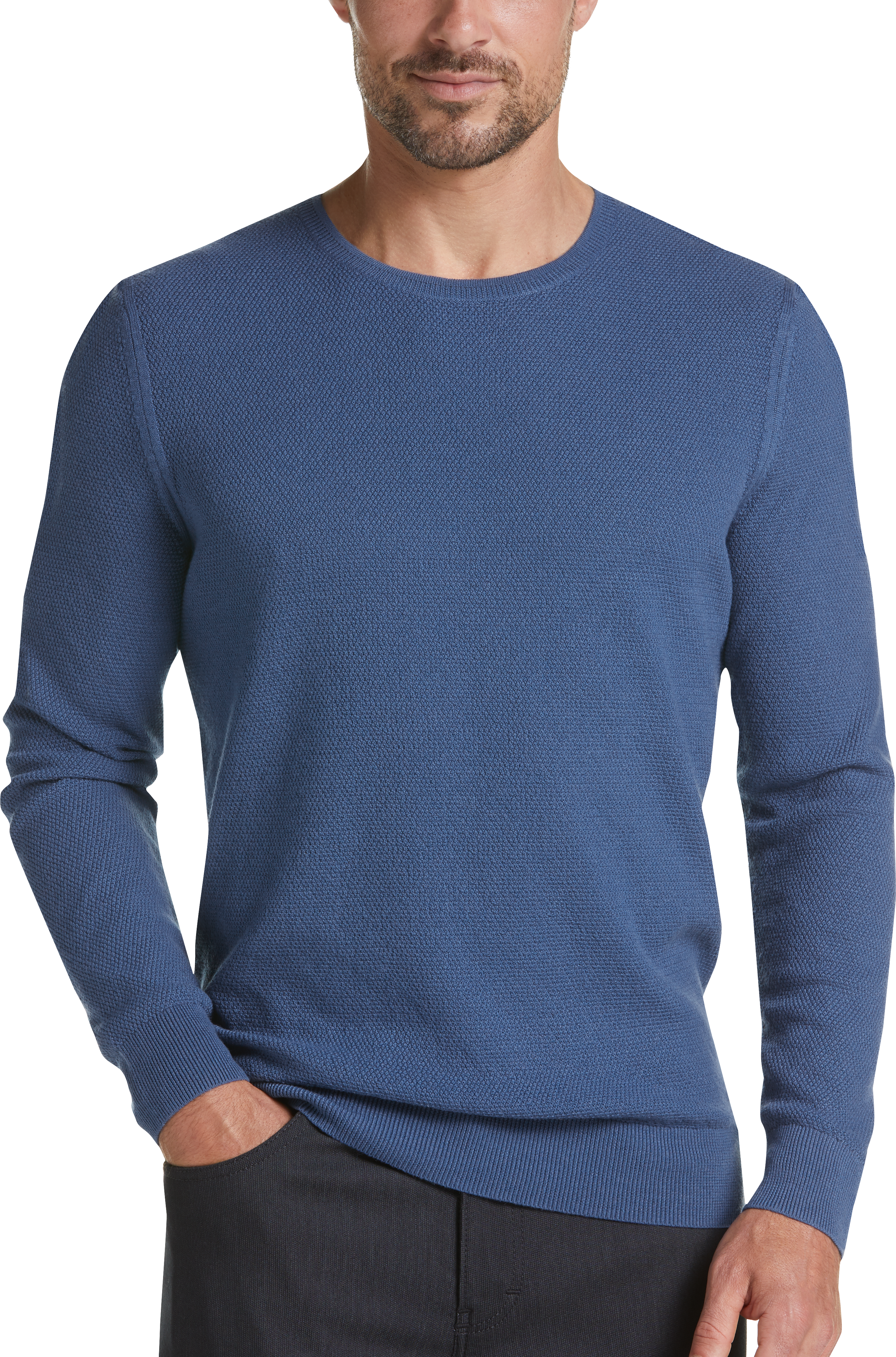 mens neck sweater