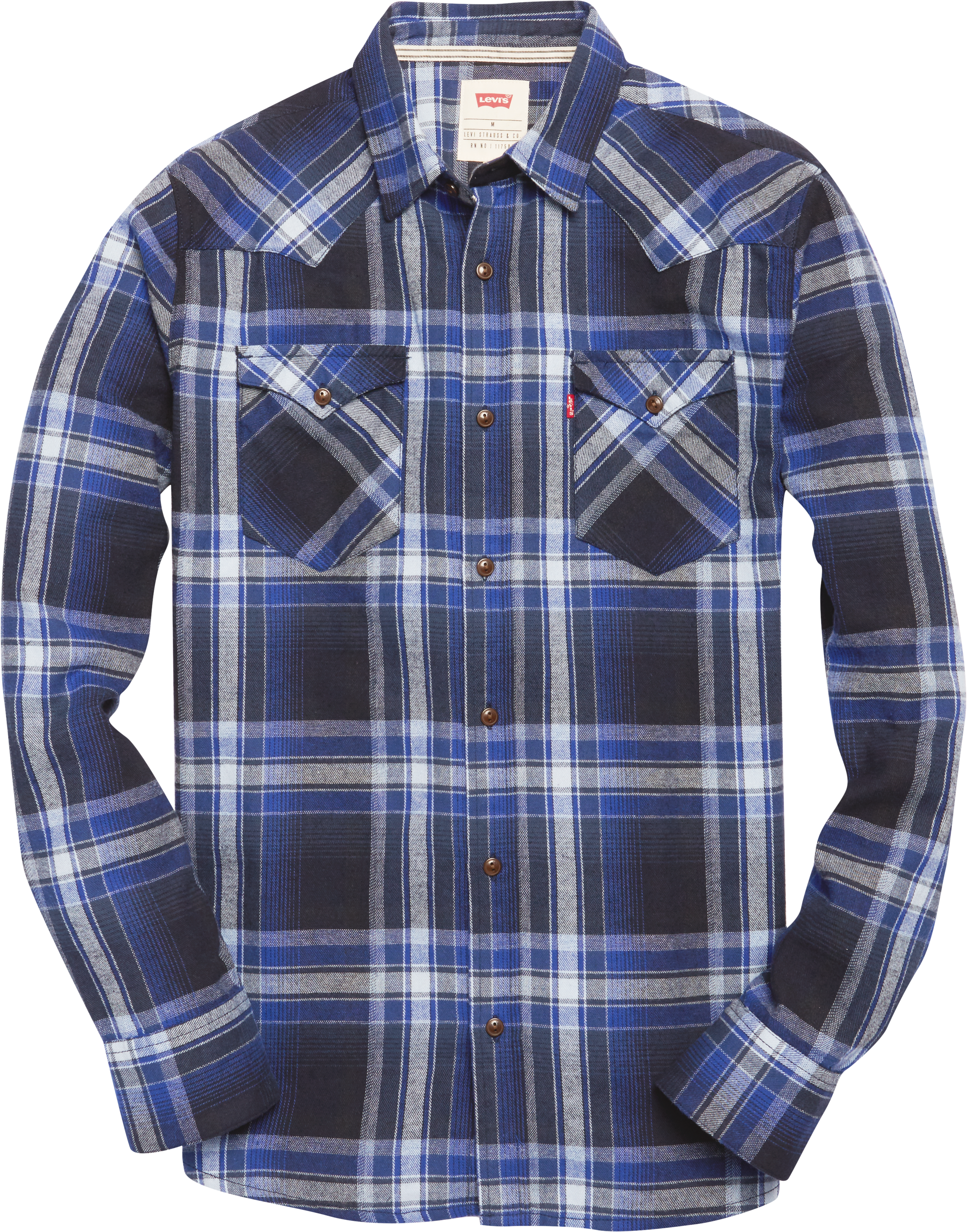 levi's flannel shirt mens