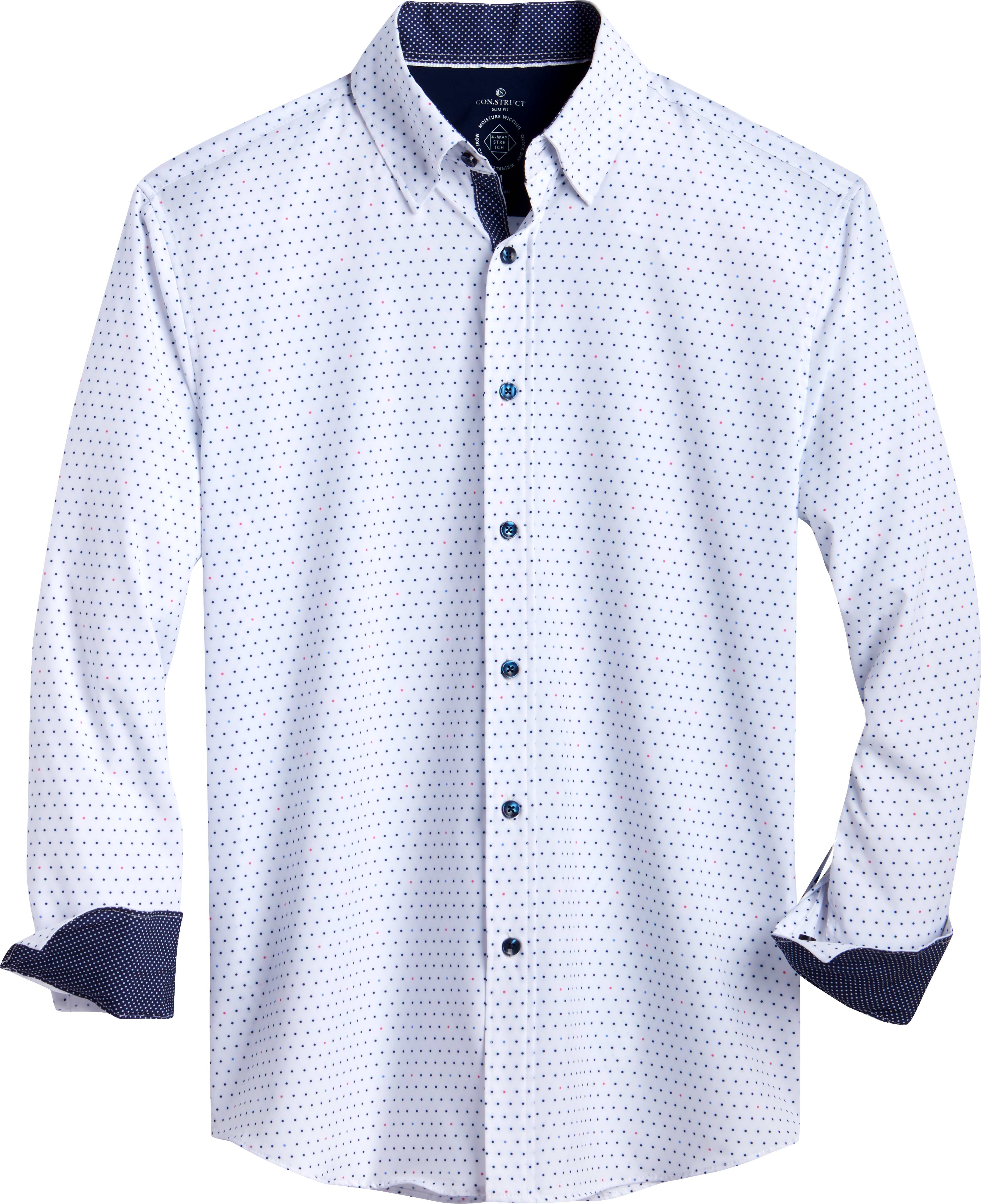 next mens white shirt slim fit
