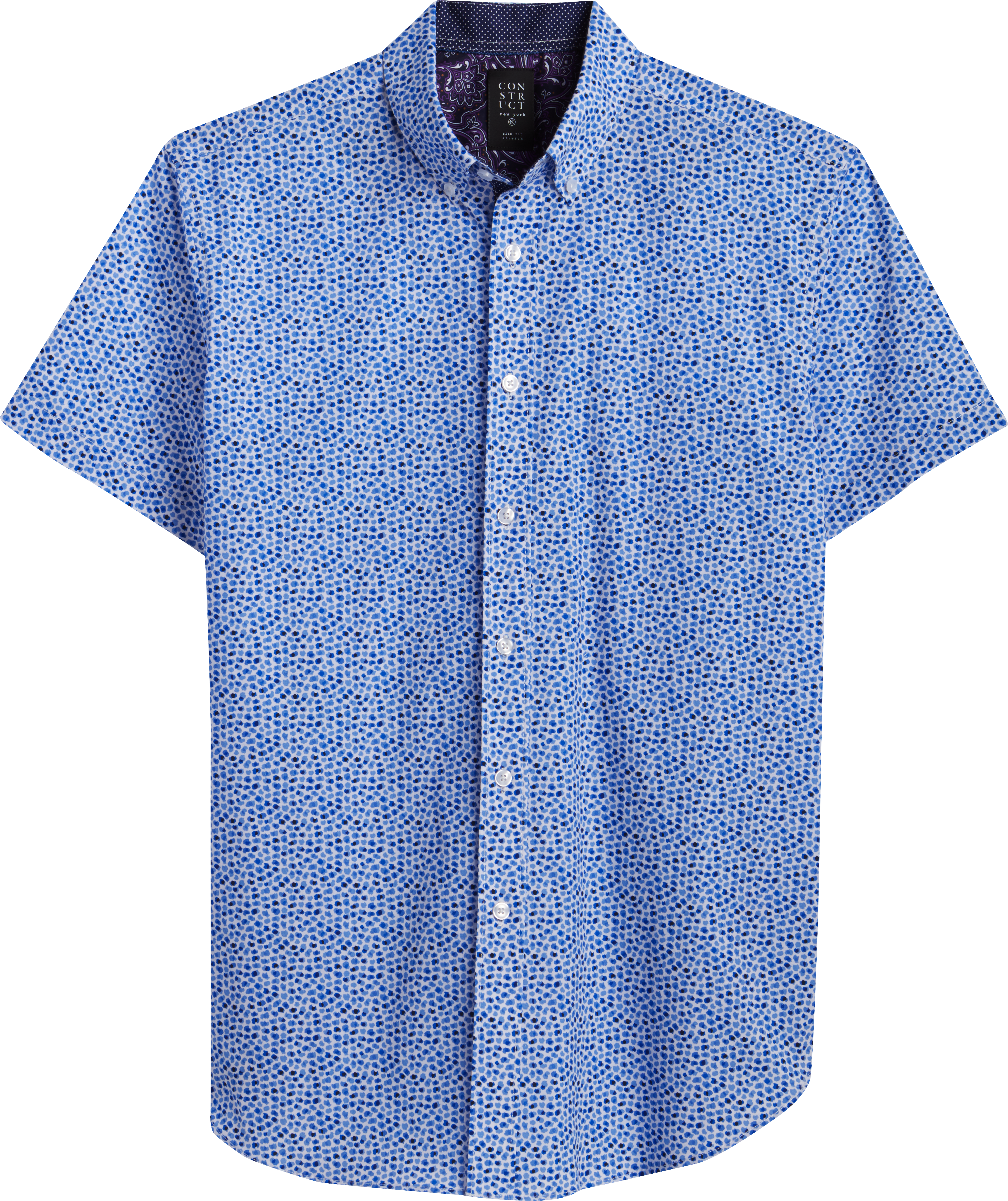 blue dot shirt mens