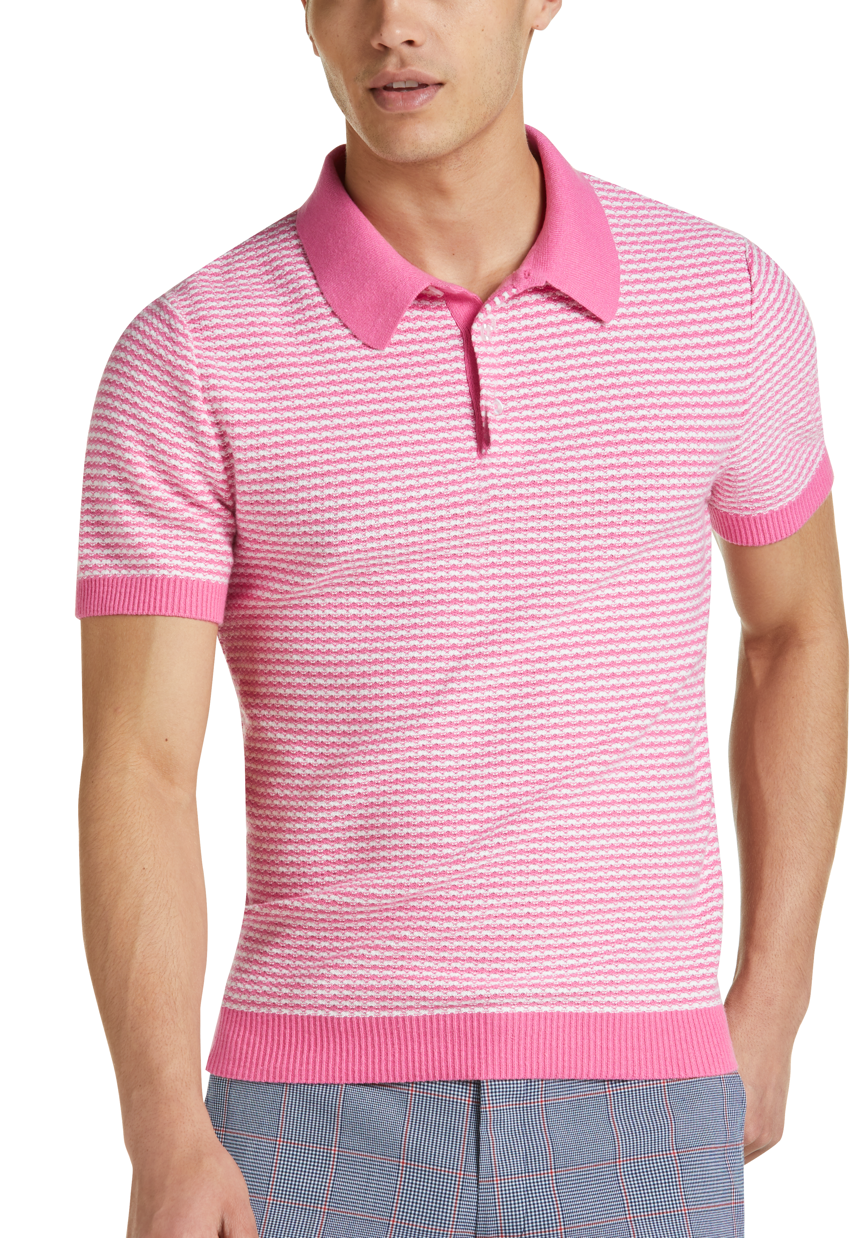 polo shirts pink