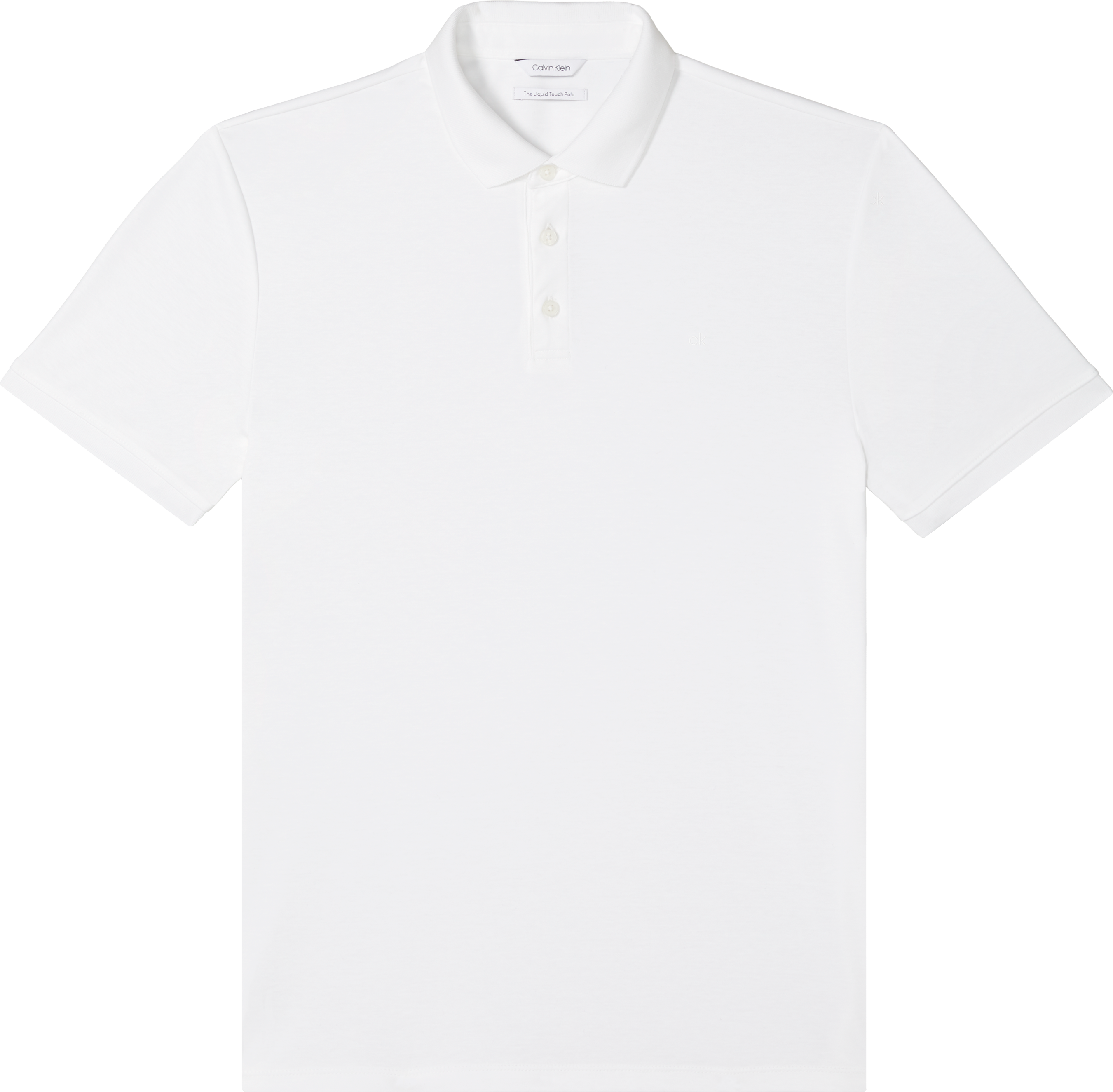 Calvin Klein Liquid Touch Modern Fit Polo Shirt, White - Men's Shirts ...