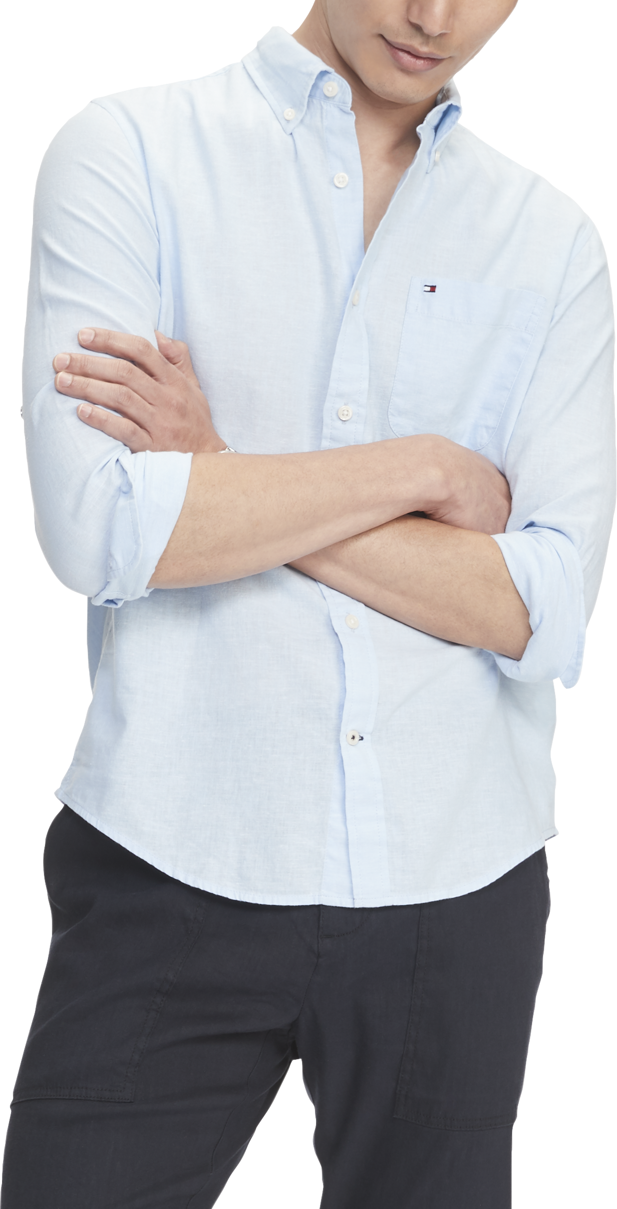 tommy hilfiger custom fit coupe sur mesure shirt