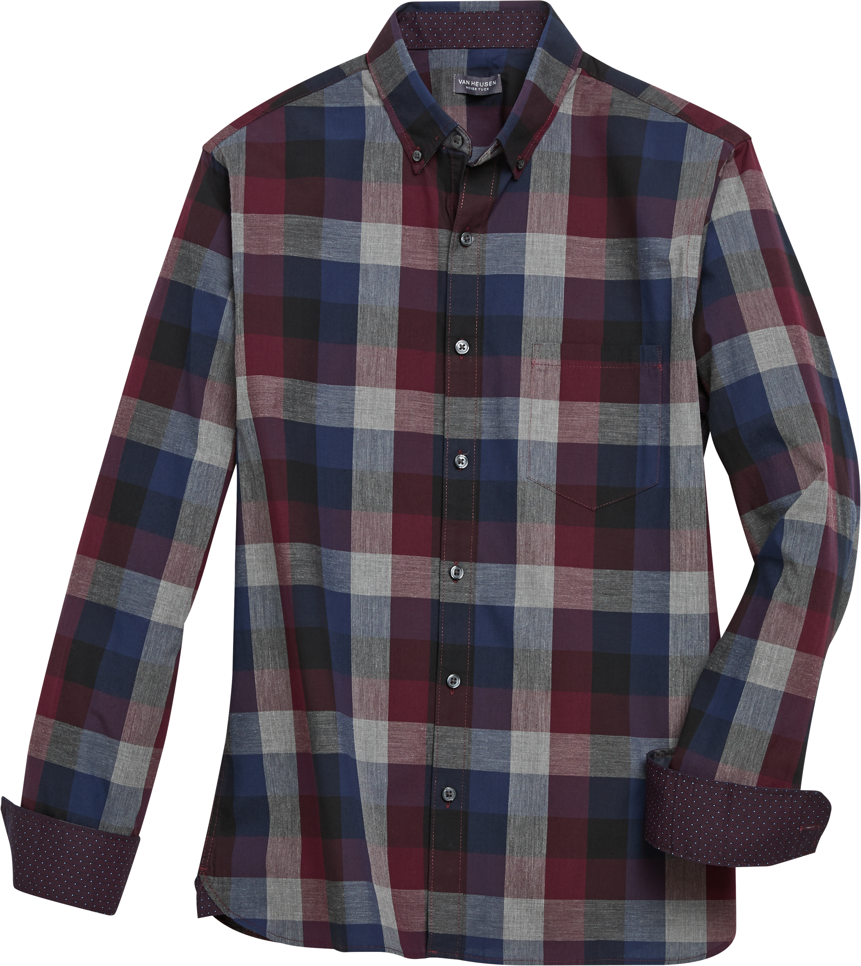 van heusen casual shirts