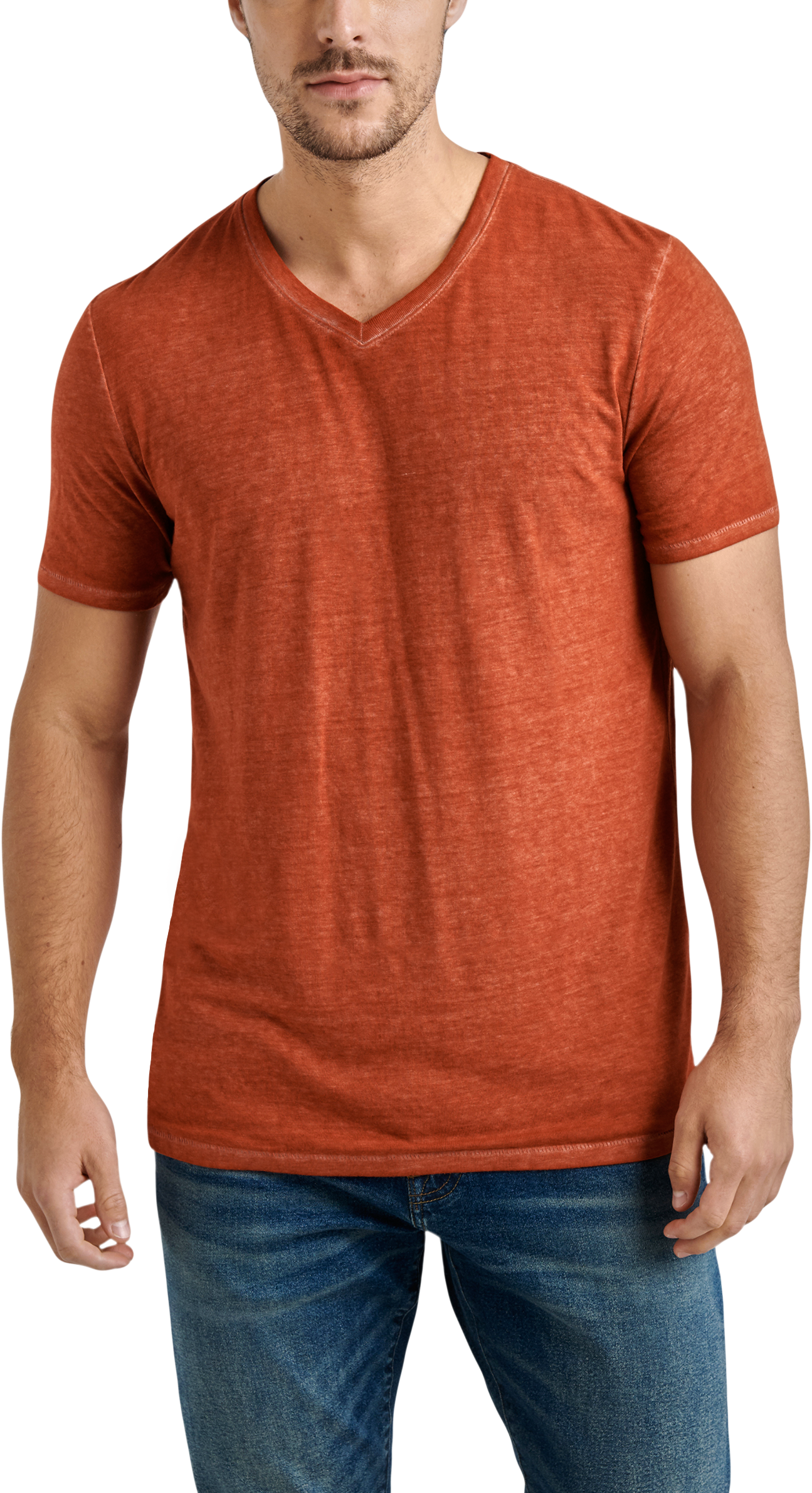 Ongeëvenaard Illustreren Vermoorden Lucky Brand Burnout T-Shirt, Red - Men's Sale | Men's Wearhouse