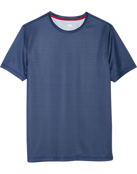 MSX by Michael Strahan Modern Fit T-Shirt, Blue Print