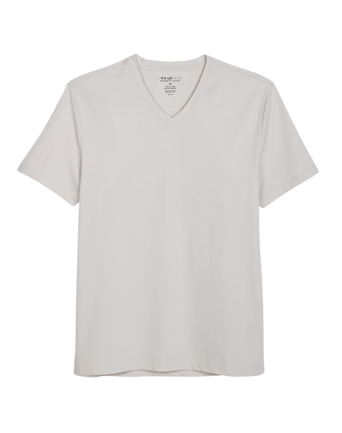 Awareness Kenneth Cole Modern Fit V-Neck T-Shirt (Size: Small in Pale Gray)