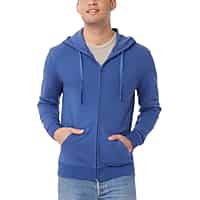 Alternative Apparel Mens Eco-Cozy Fleece Full Zip Hoodie Deals