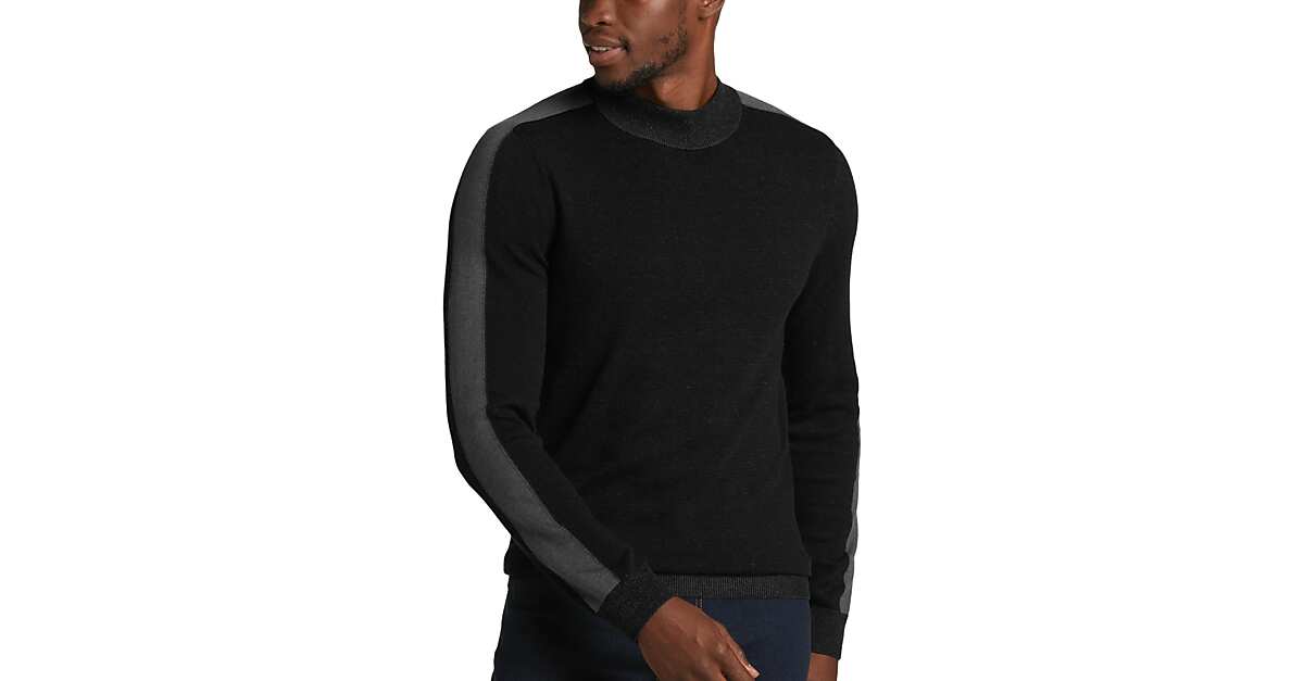 Men's Big & Tall Sweaters Cashmere, Turtlenecks in XL Men's Wearhouse