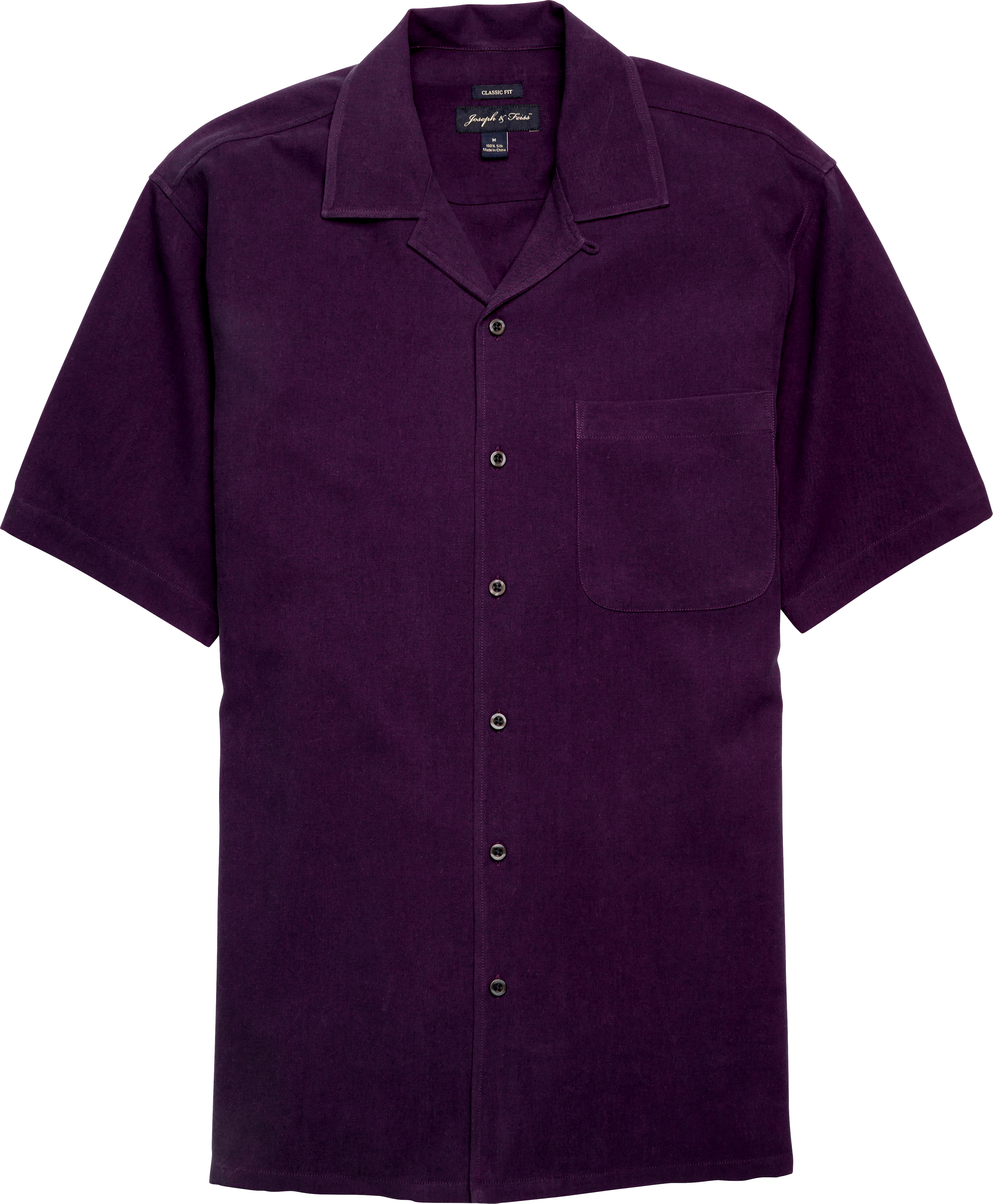 plum shirts for men